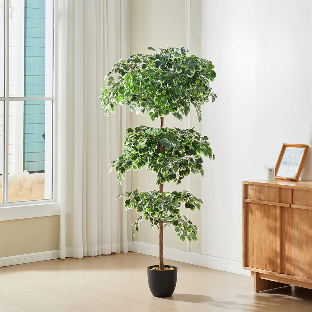 Breeins Artificial Zamioculcas Decorative Plant In Planter - Image 3