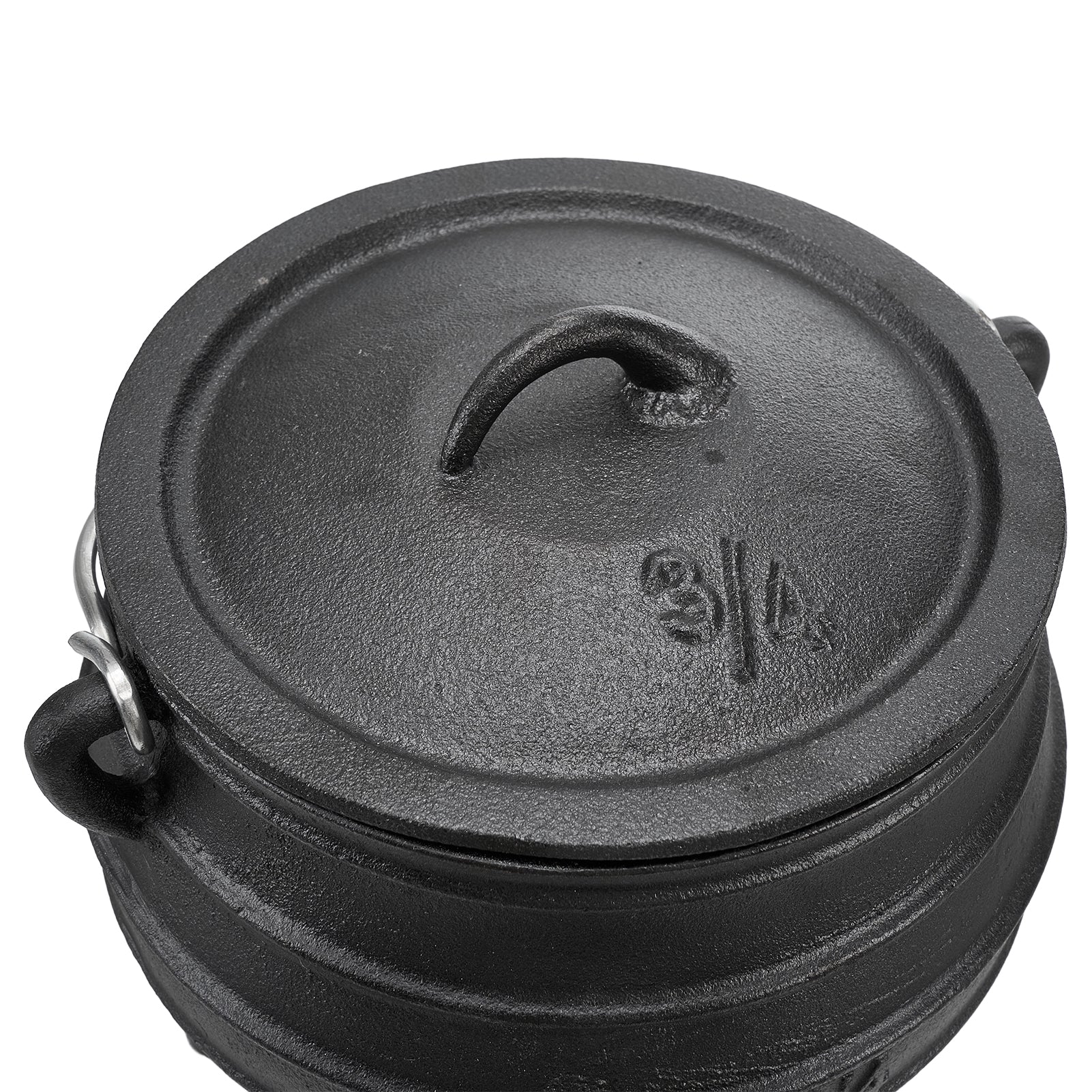 Breeins Cast Iron Cauldron with Lid - Image 6