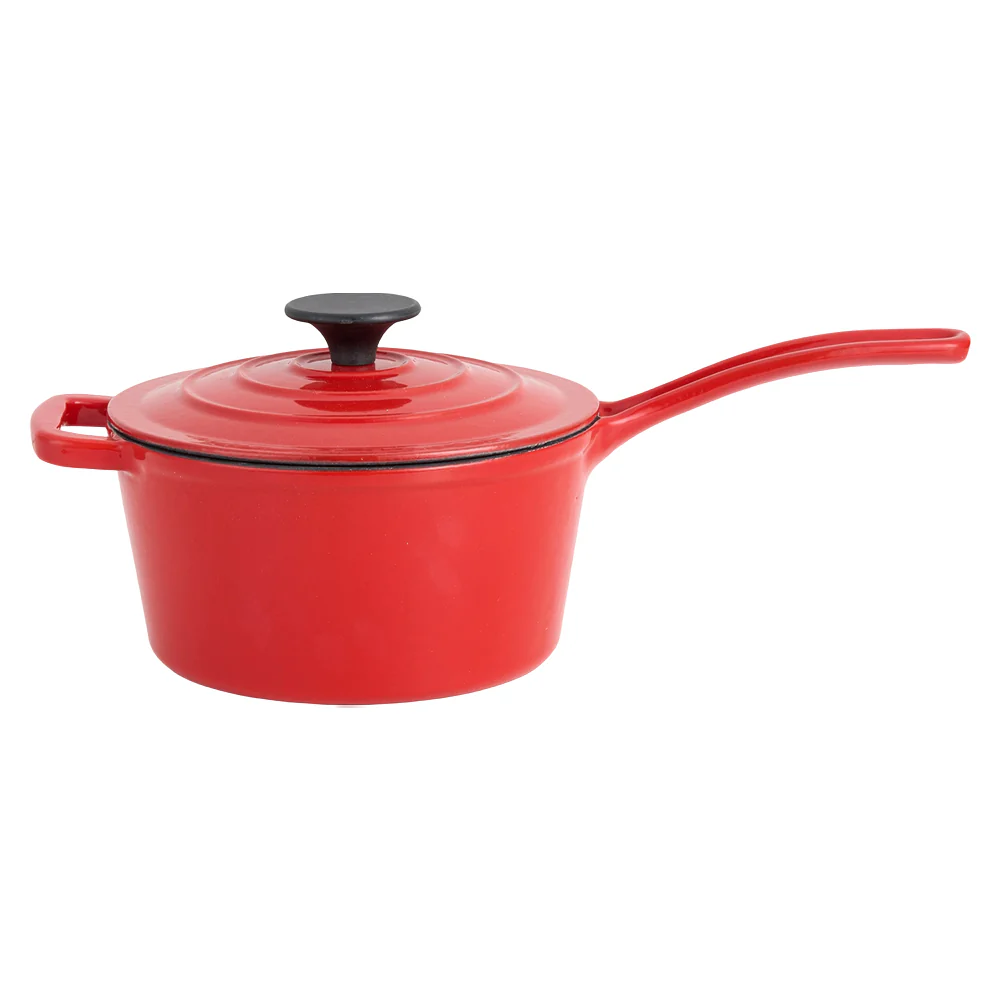 Breeins Enameled Cast Iron Saucepan With Lid - Image 3