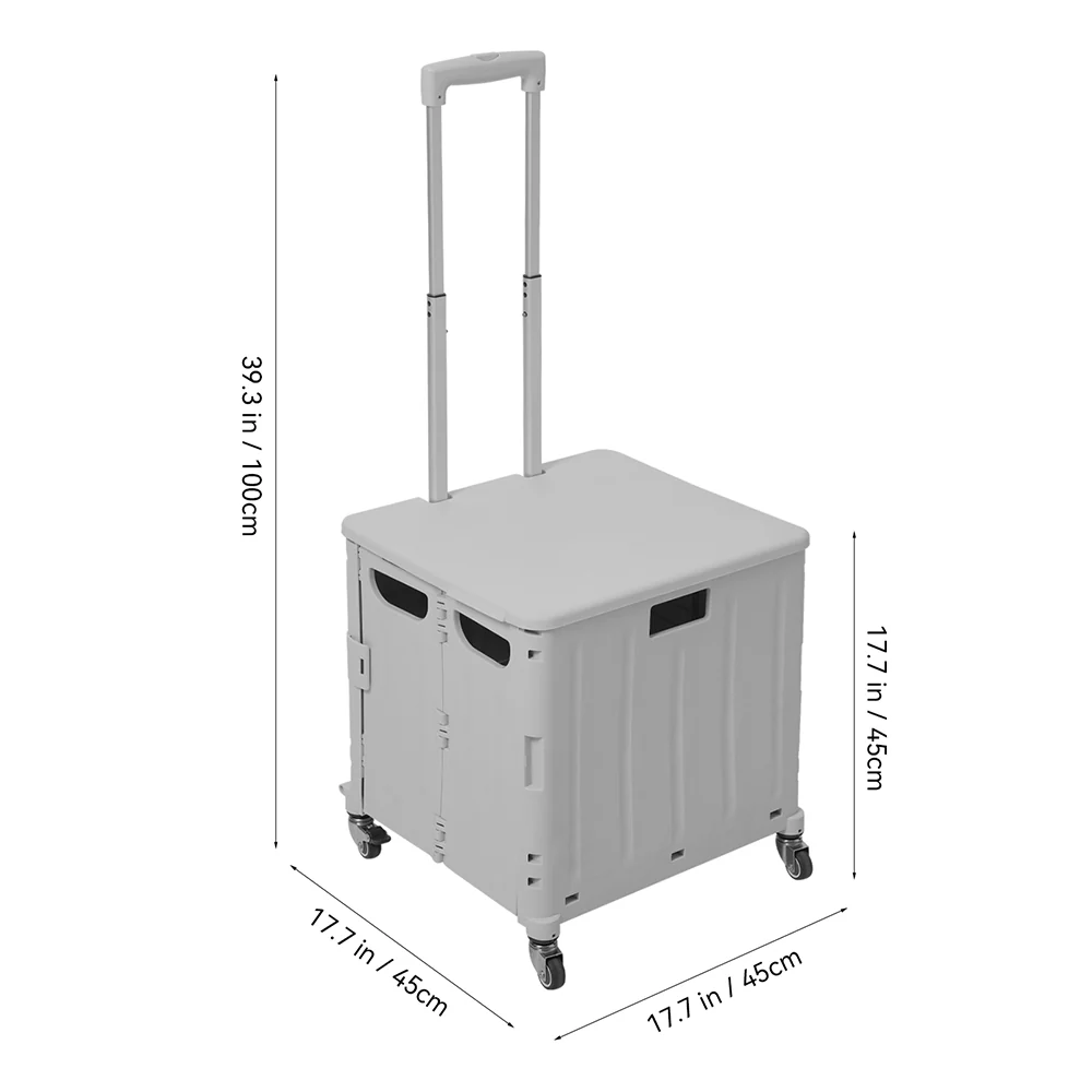 Breeins Foldable Shopping Trolley With Wheels - Image 3