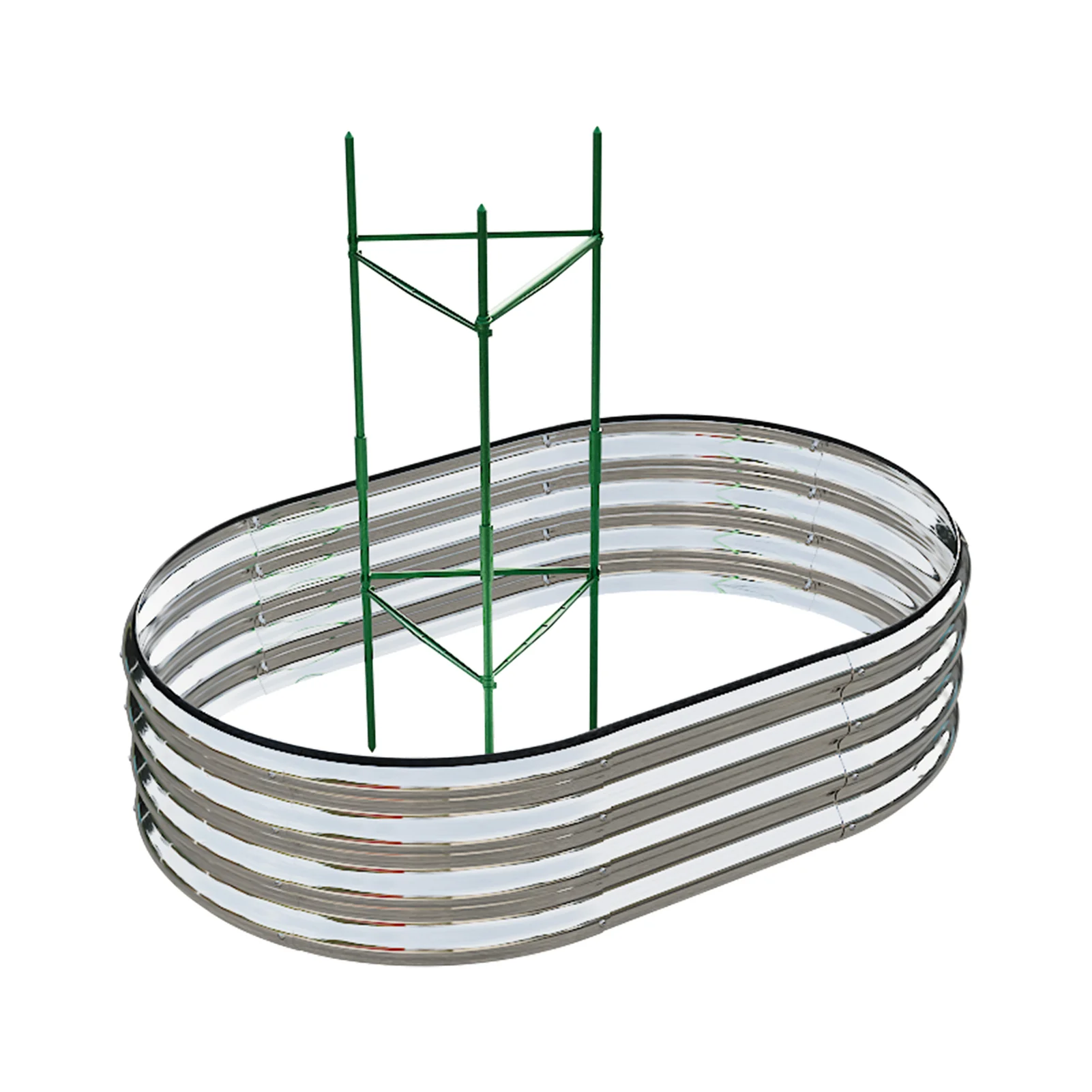 Breeins Galvanized Steel Raised Garden Bed - Image 6