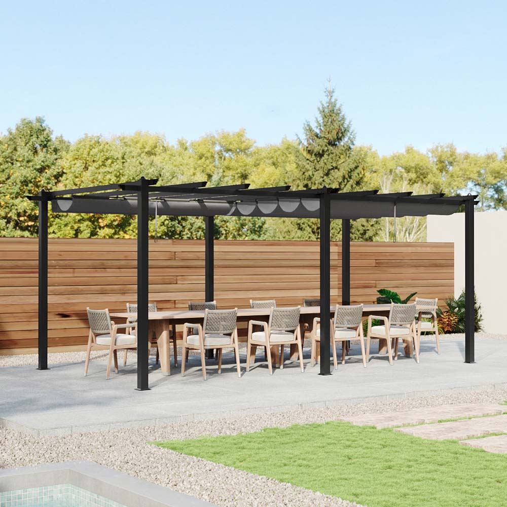 Breeins Garden Aluminium Gazebo With Canopy - Image 2