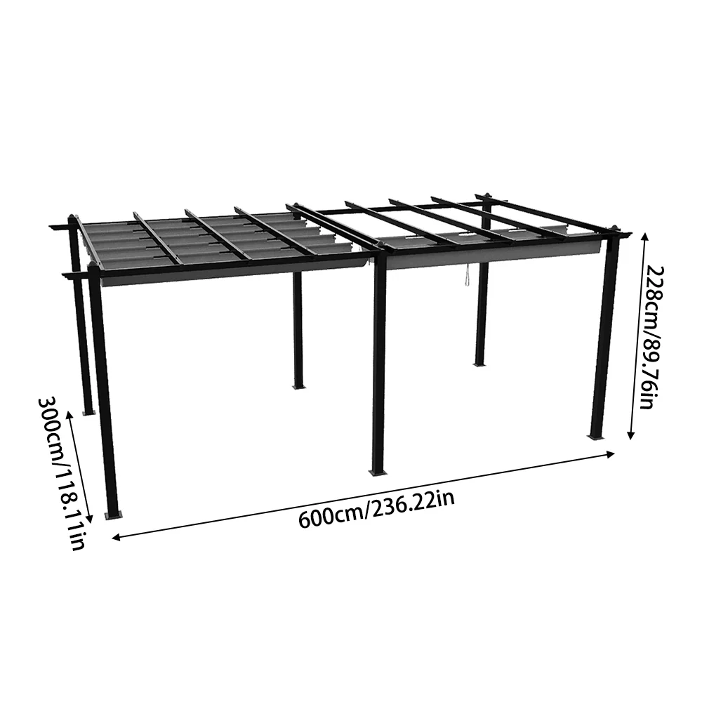 Breeins Garden Aluminium Gazebo With Canopy - Image 7