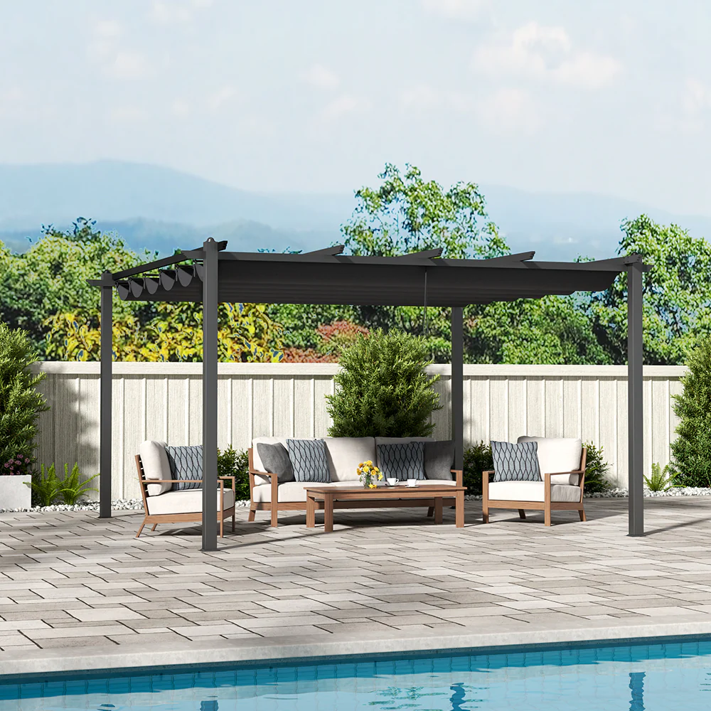 Breeins Heavy Duty Patio Pergola Sun Shelter - Image 2