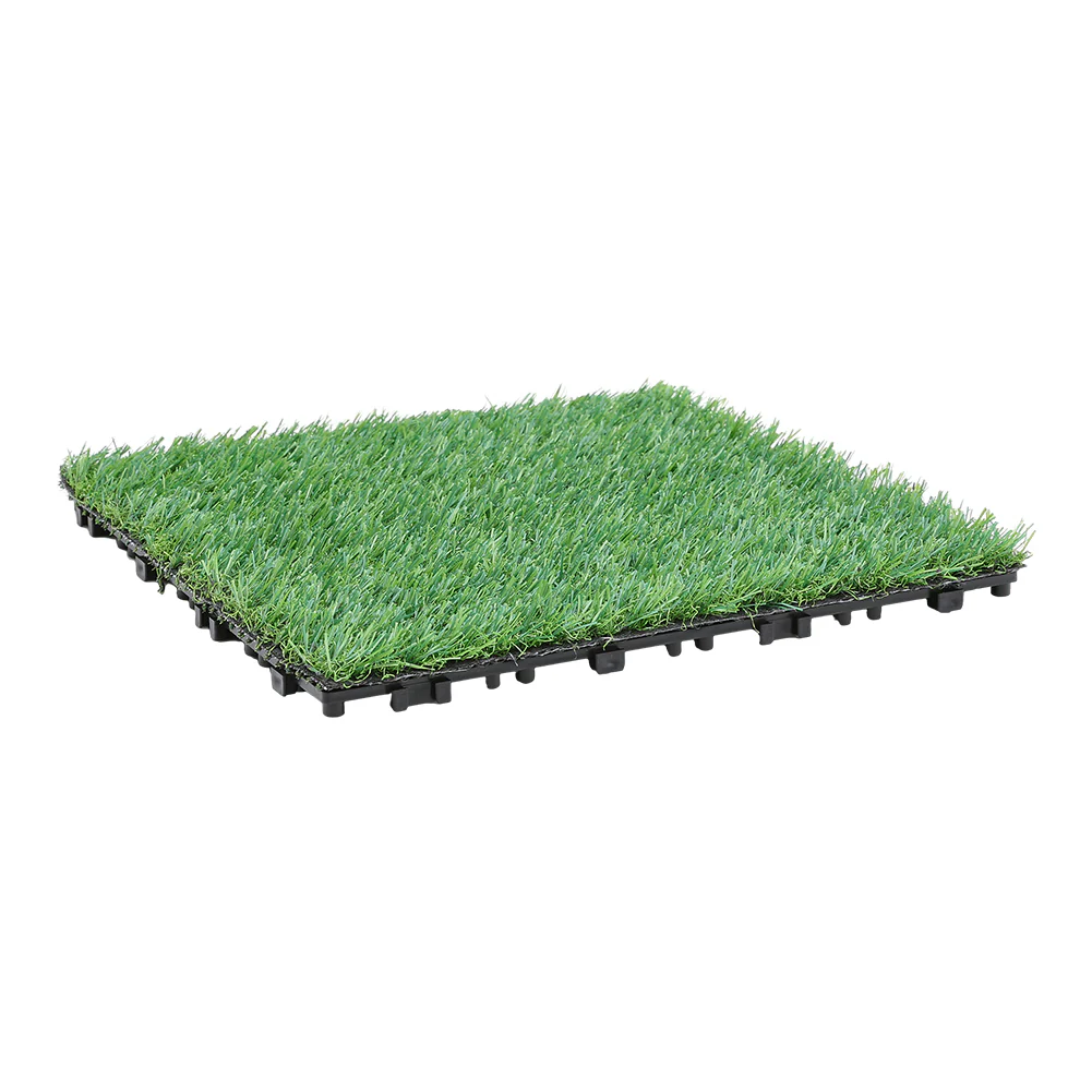 Breeins Interlocking Green Lawn Grass Tile Set - Image 6