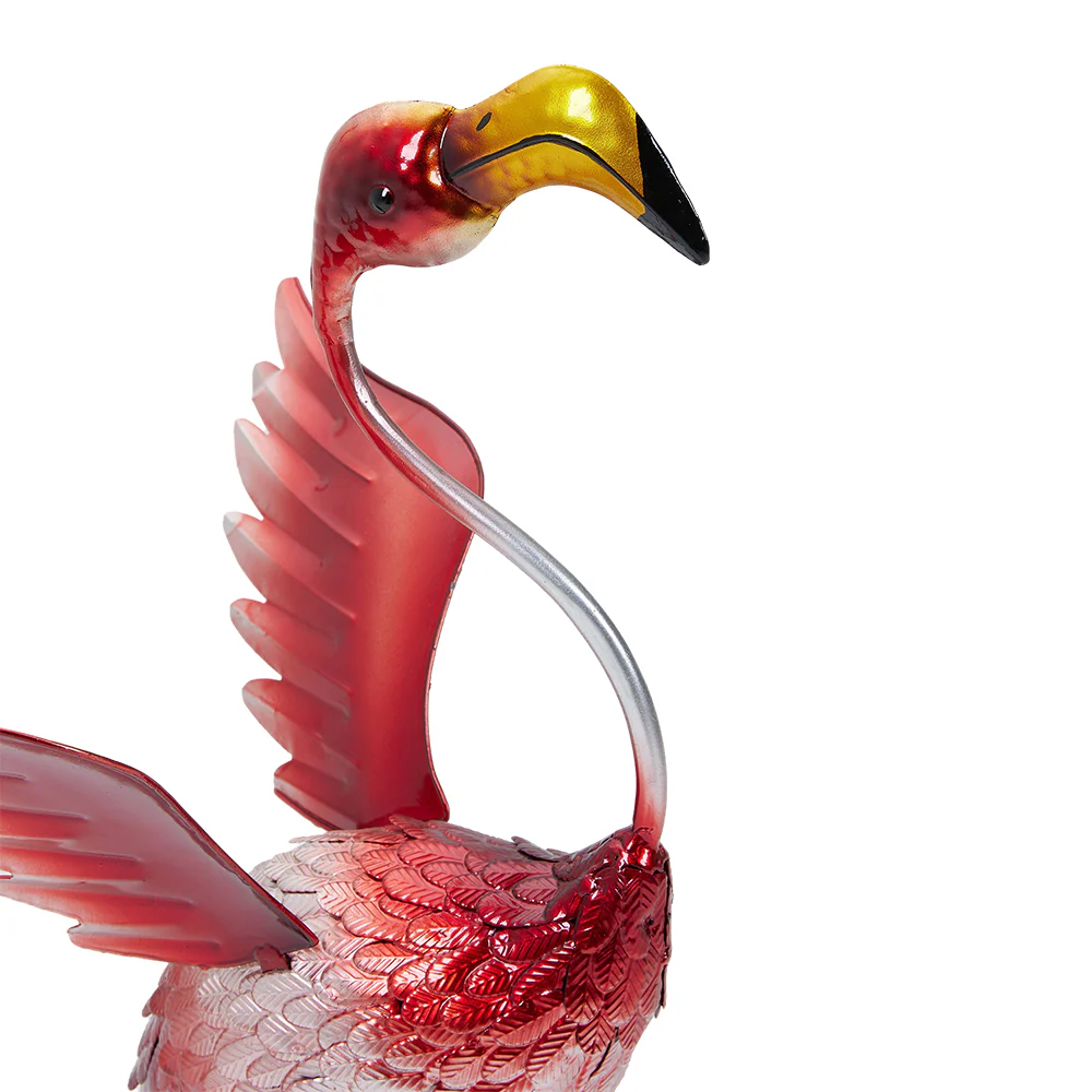 Breeins Metal Flamingo Garden Statue Decoration Ornament - Image 6