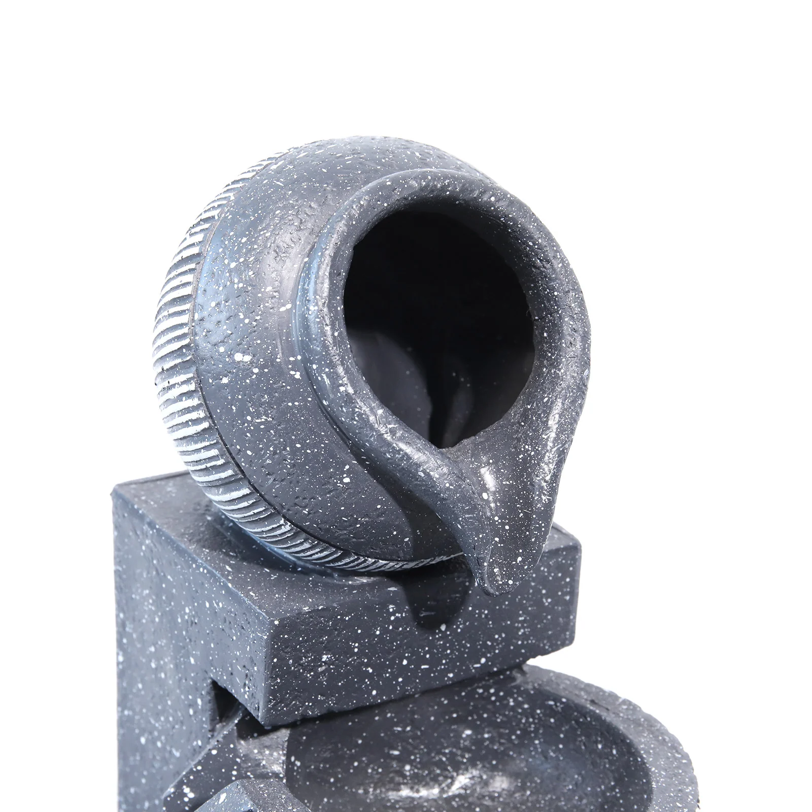 Breeins Outdoor LED Water Fountain Rockery Decor with Pump Solar Power - Image 7