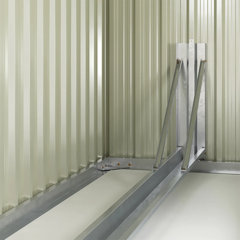 Breeins Outdoor Lockable Bike Storage Shed - Image 10