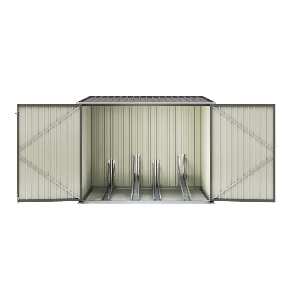 Breeins Outdoor Lockable Bike Storage Shed - Image 7