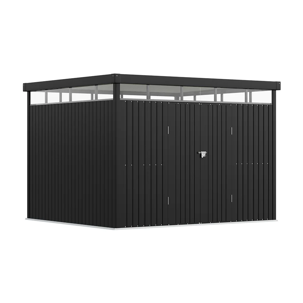 Breeins Outdoor Metal Garden Storage Shed