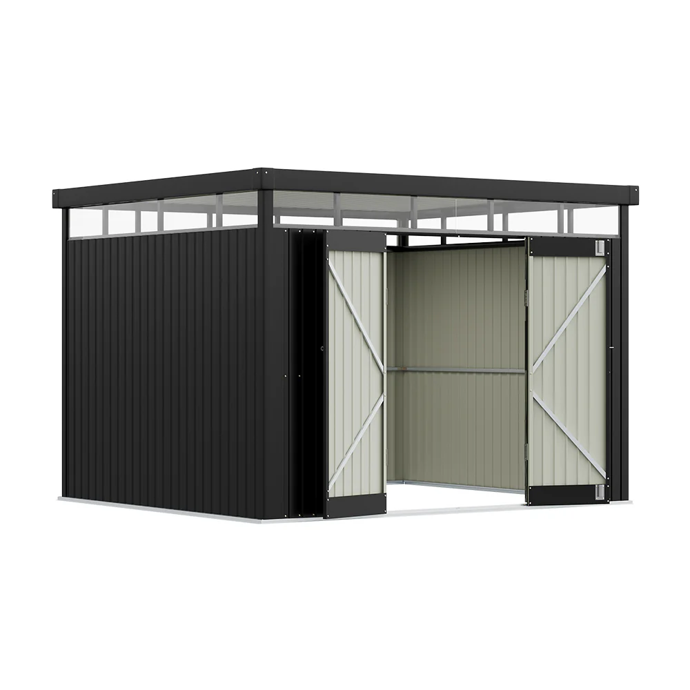 Breeins Outdoor Metal Garden Storage Shed - Image 5