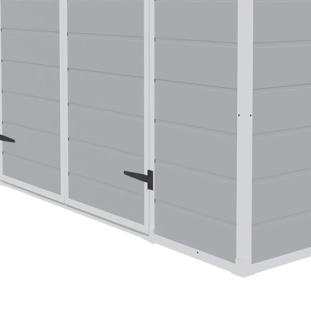 Breeins Outdoor Plastic Garden Storage Shed - Image 8