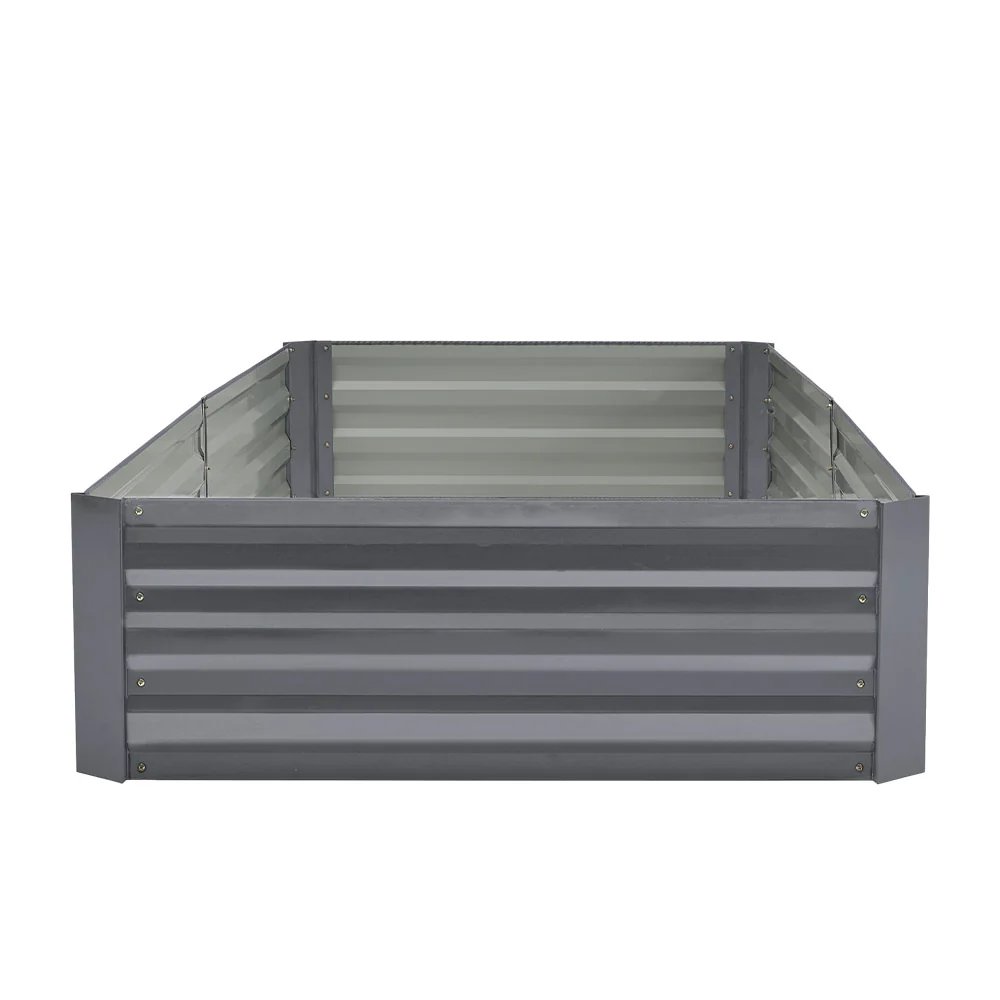 Breeins Outdoor Rectangular Metal Raised Garden Bed - Image 6