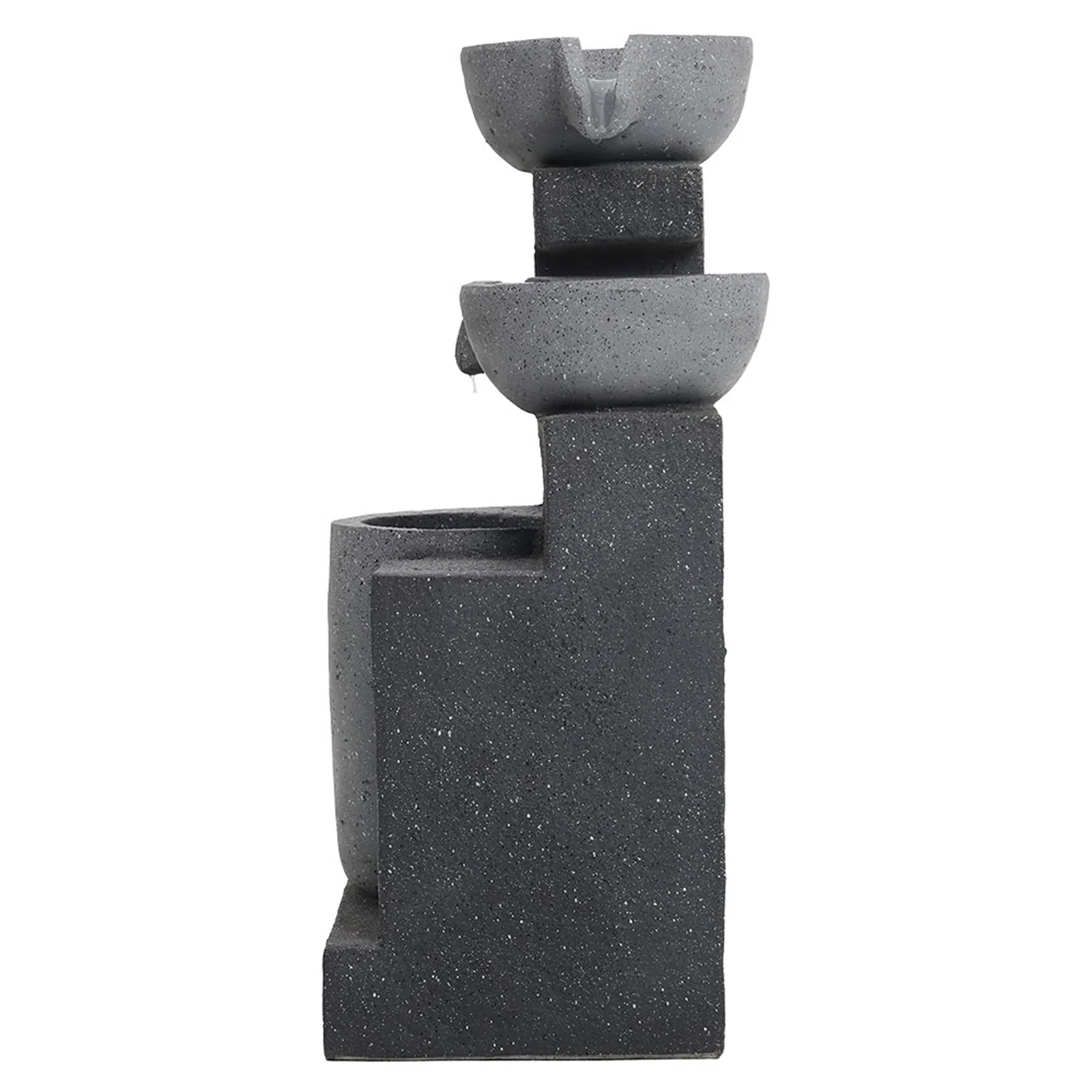 Breeins Outdoor Water Fountain Rockery Decor Solar Powered - Image 5