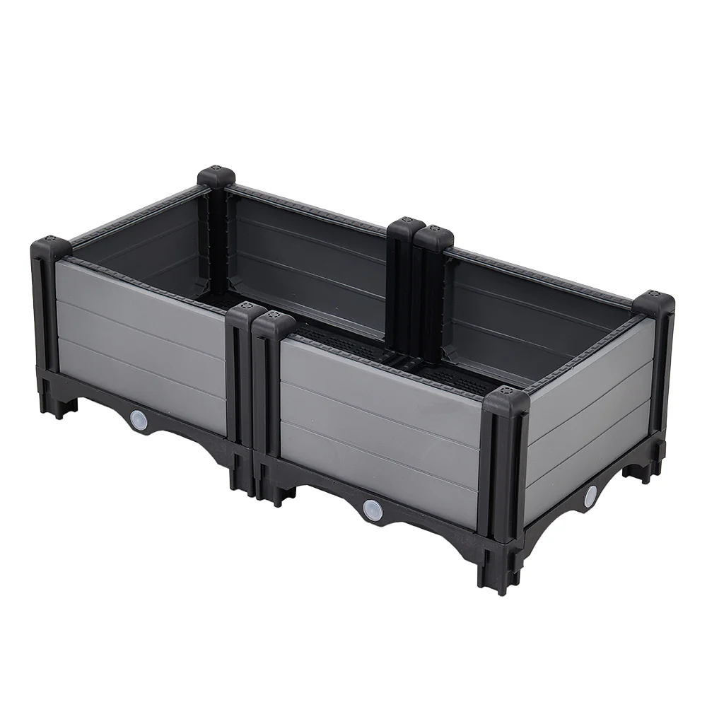 Breeins Plastic Raised Garden Bed Planter Box