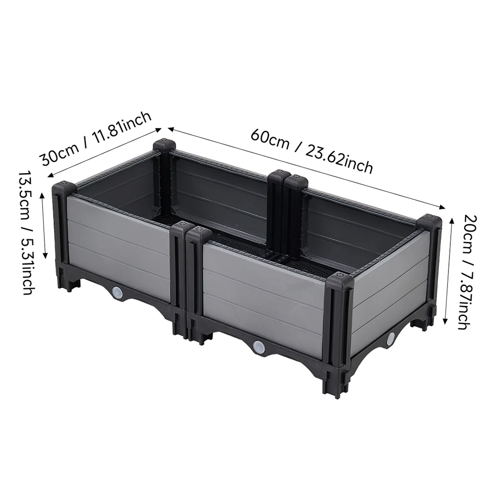Breeins Plastic Raised Garden Bed Planter Box - Image 11