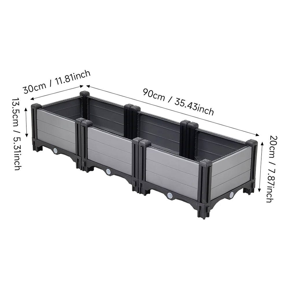 Breeins Plastic Raised Garden Bed Planter Box - Image 10