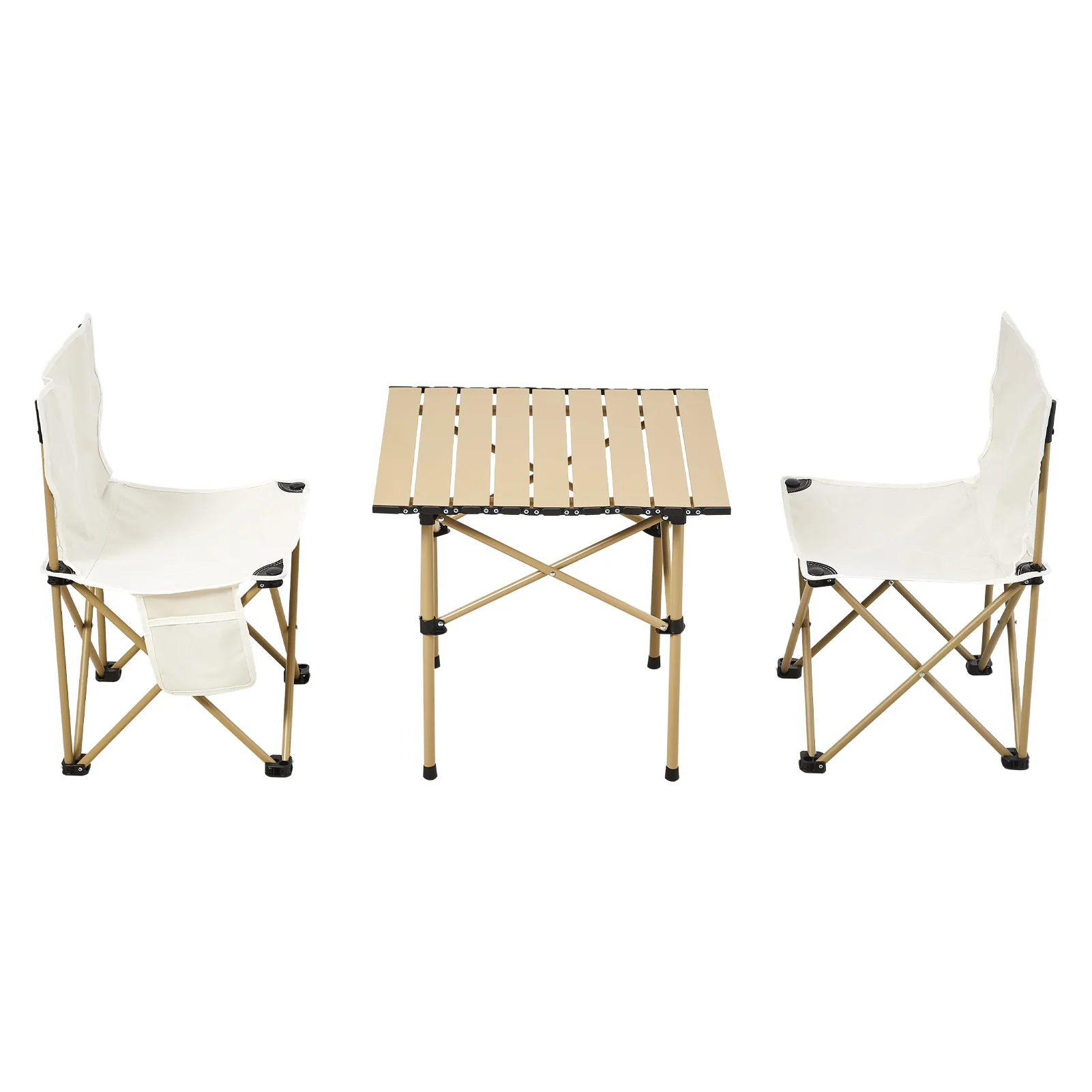 Breeins Portable Folding Camping Table with Two Chairs - Image 5