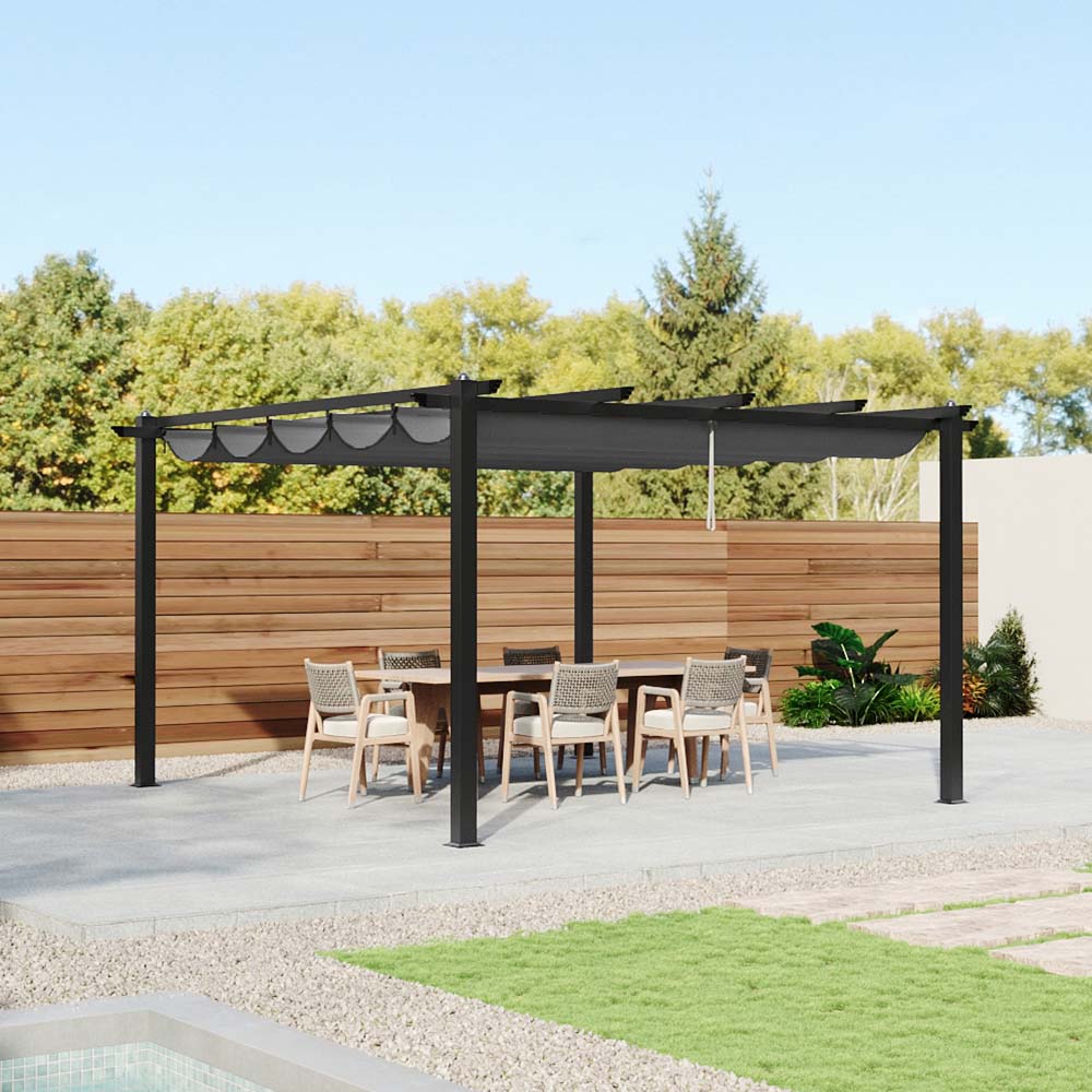 Breeins Retractable Roof Pergola With Weatherproof Canopy - Image 6