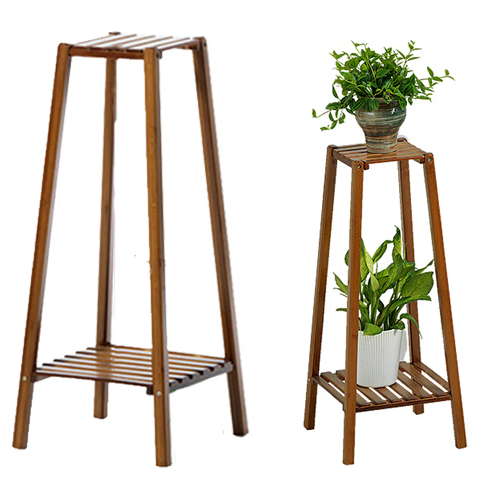 Breeins Solid Wood Indoor Plant Shelf Unit - Image 5