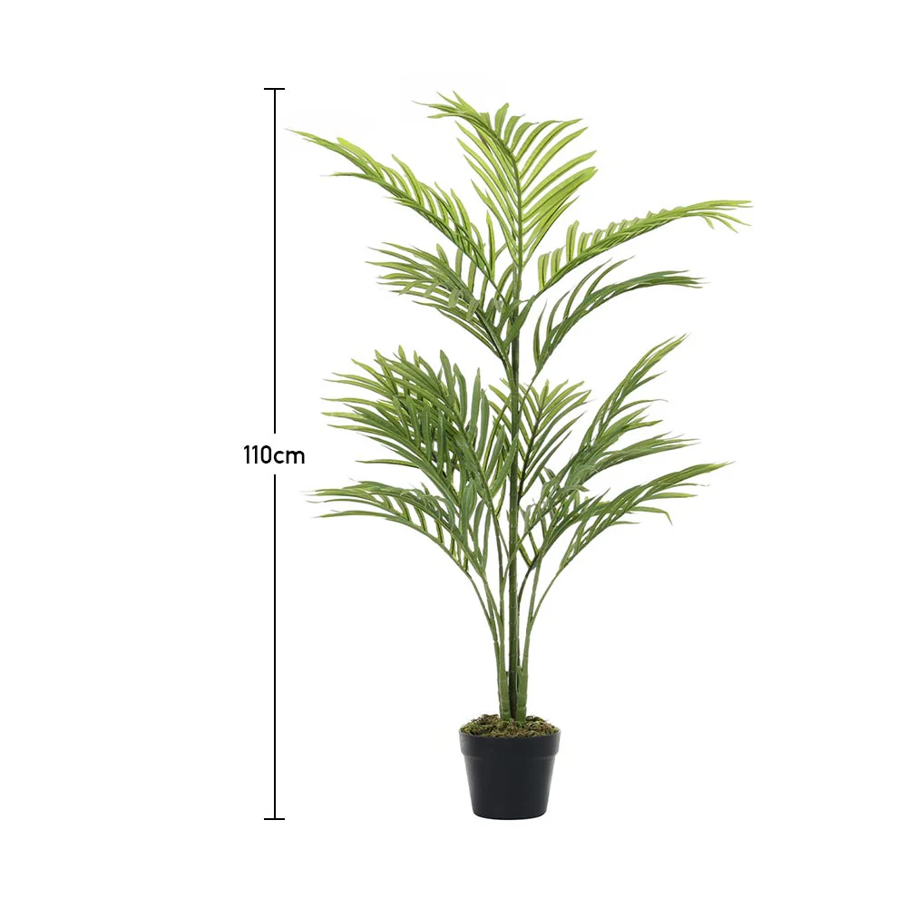Breeins Tall Faux Palm Tree in Pot - Image 3