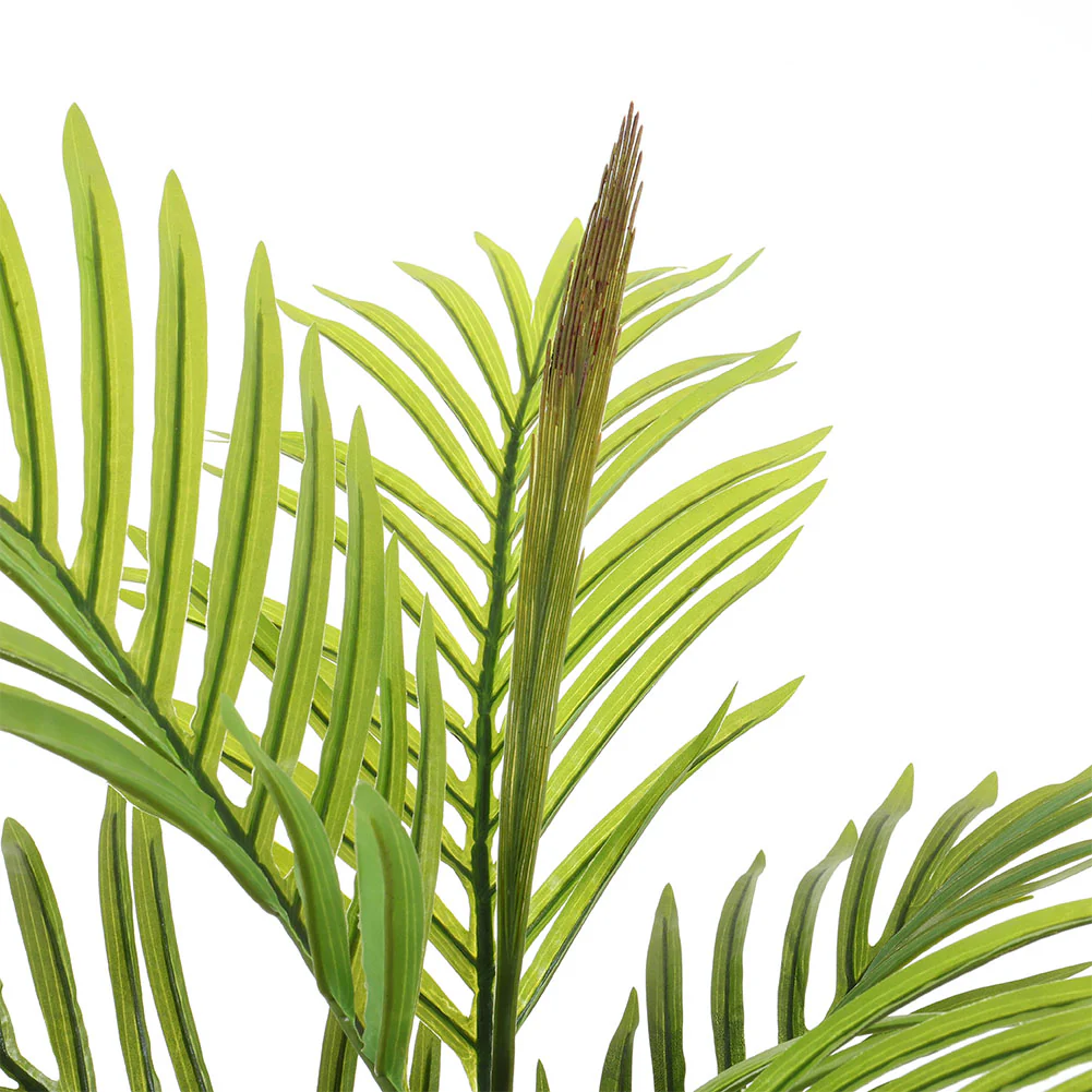 Breeins Tall Faux Palm Tree in Pot - Image 4