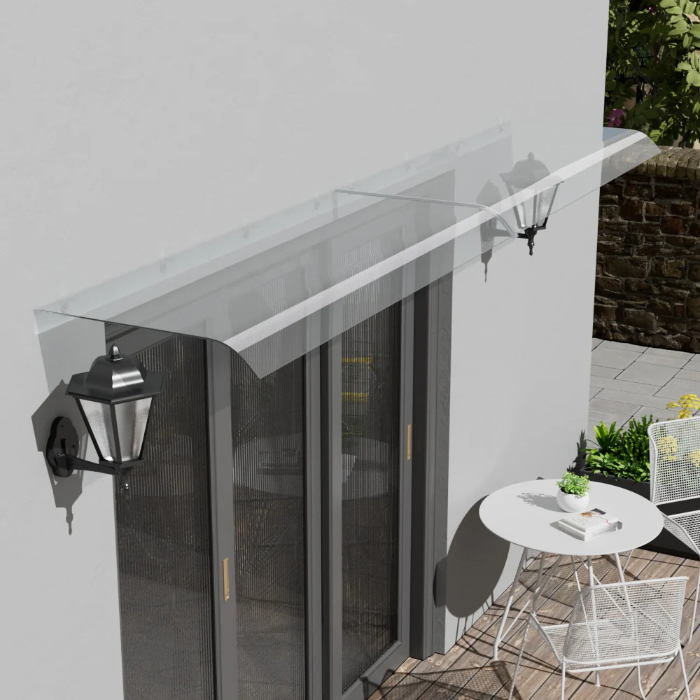 Breeins Transparent Window Door Awning Canopy - Image 3