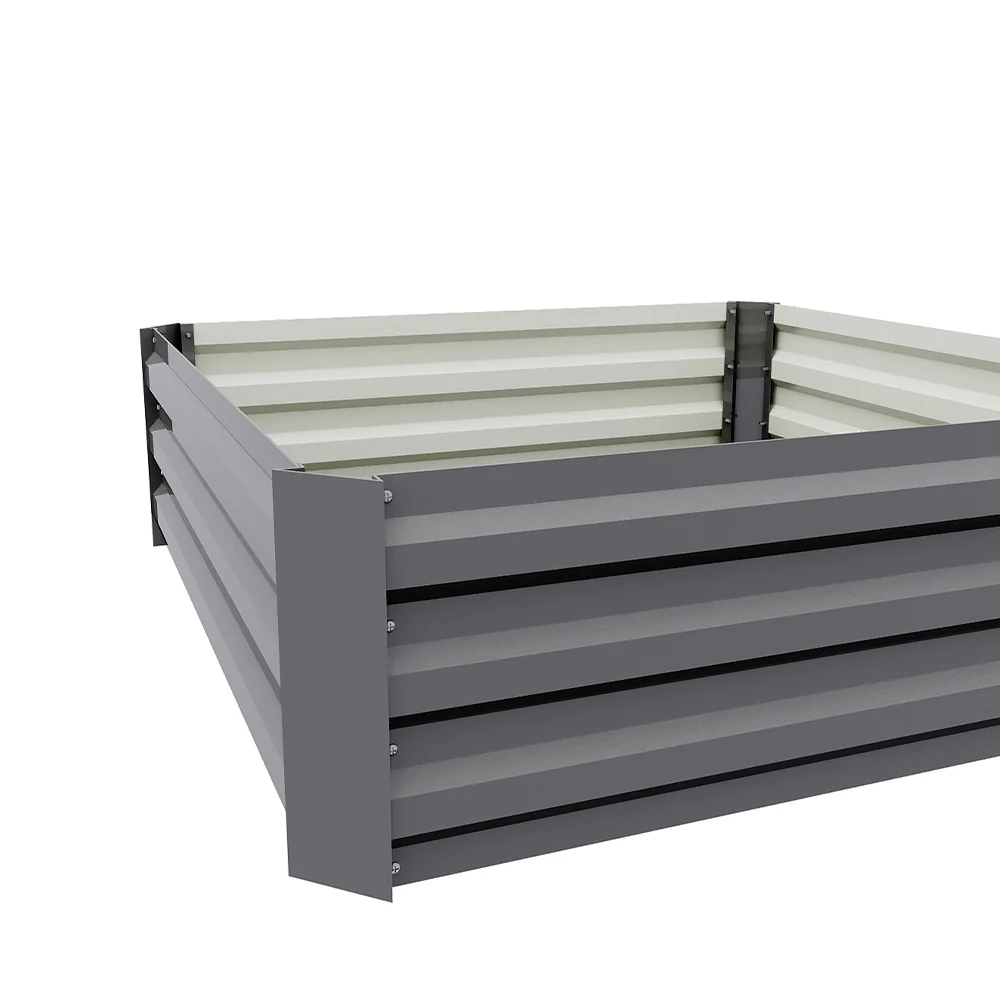 Breeins Weatherproof Square Raised Garden Bed - Image 4