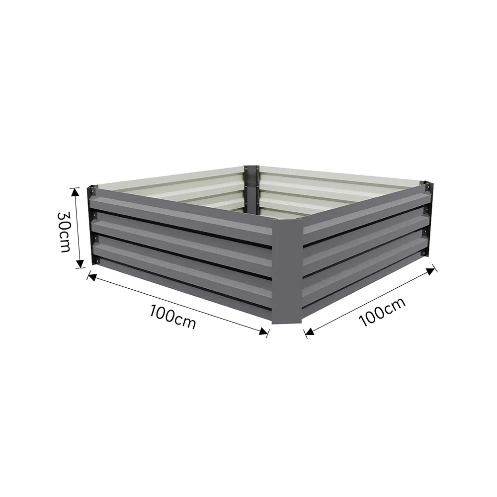 Breeins Weatherproof Square Raised Garden Bed - Image 6