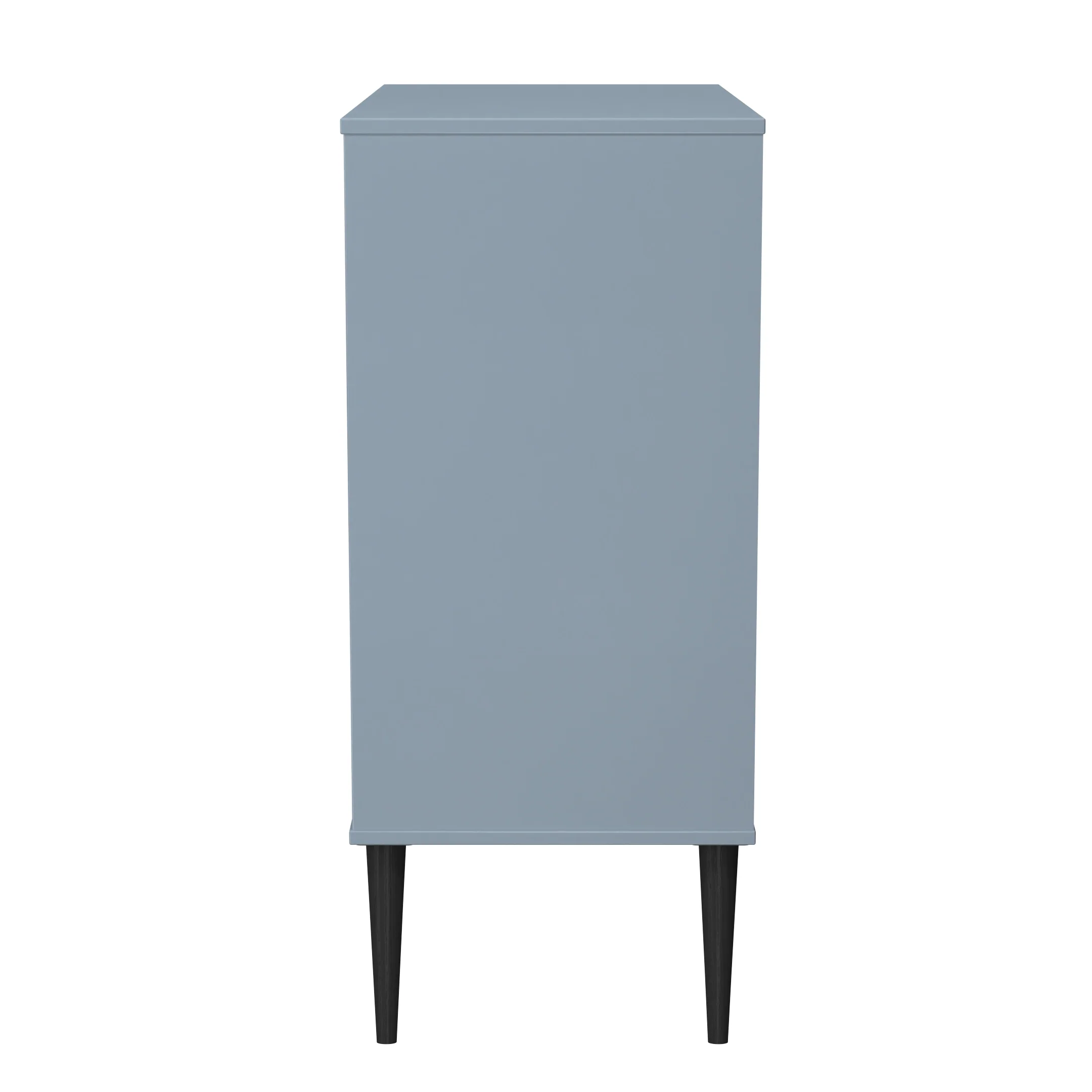 Bremen Ready Assembled 4 Drawer Chest in Denim Blue - Image 2