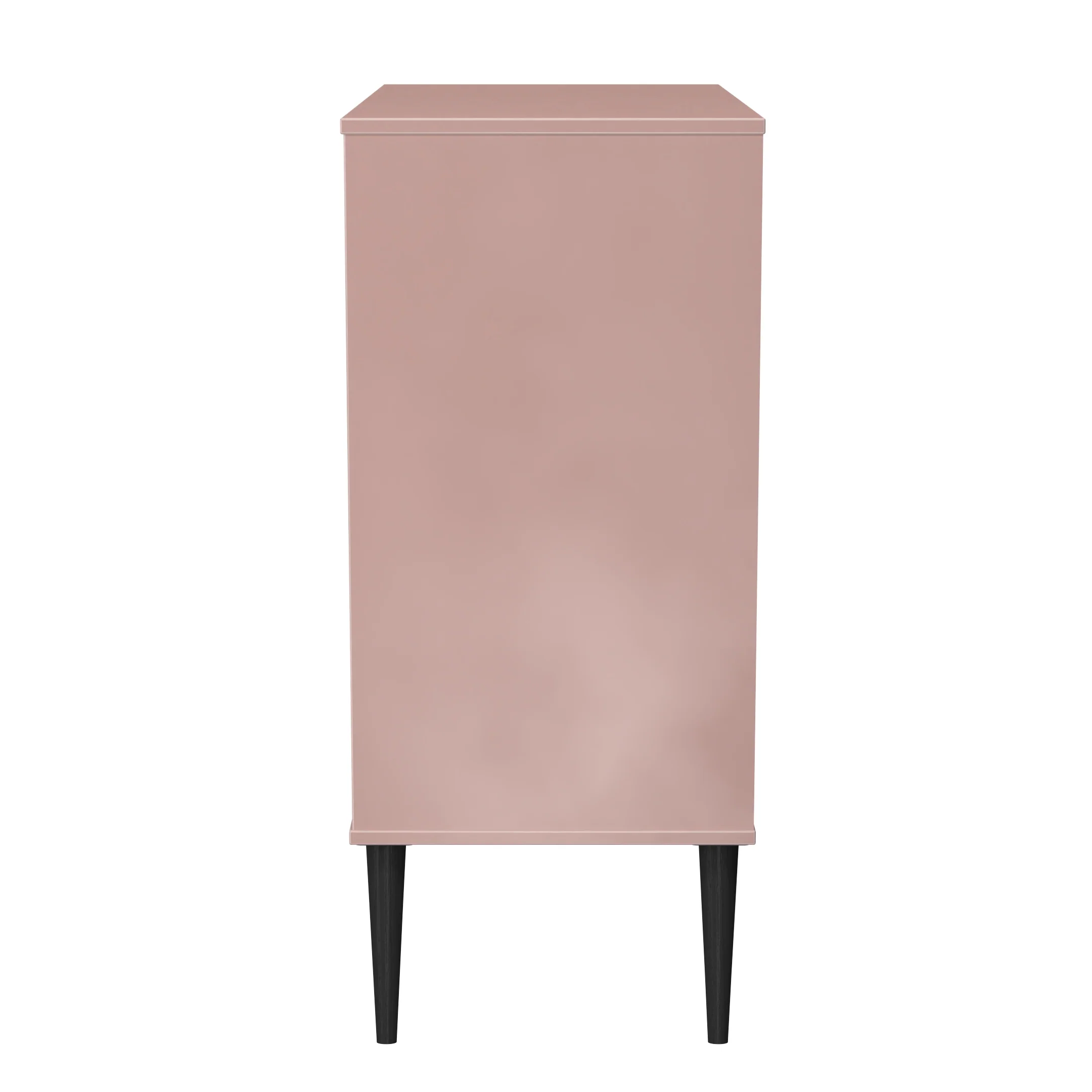 Bremen Ready Assembled 4 Drawer Chest in Kobe Pink - Image 2