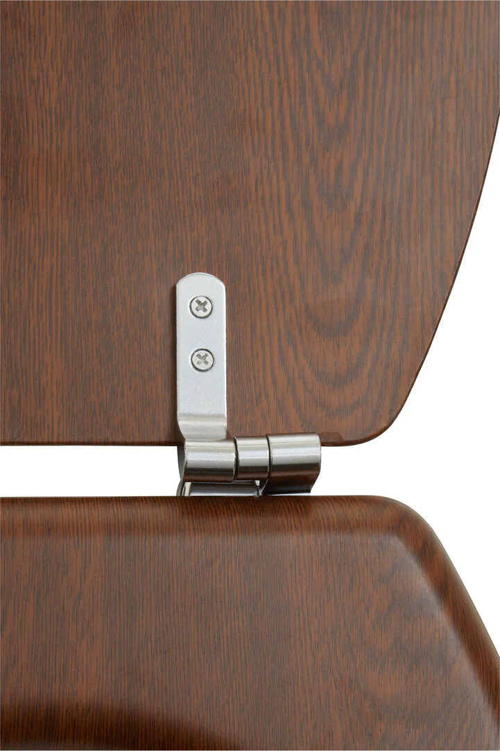 Brooks Dark Oak Toilet Seat - Image 5