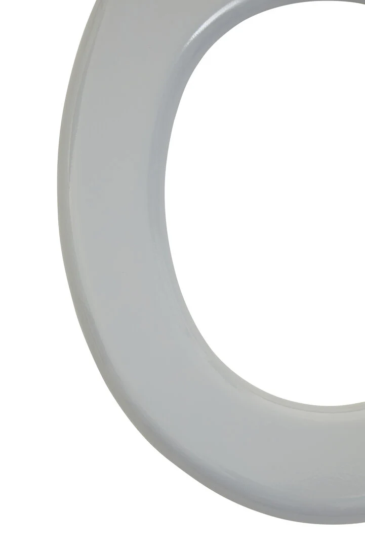 Brooks Grey Panel Effect Toilet Seat - Image 4