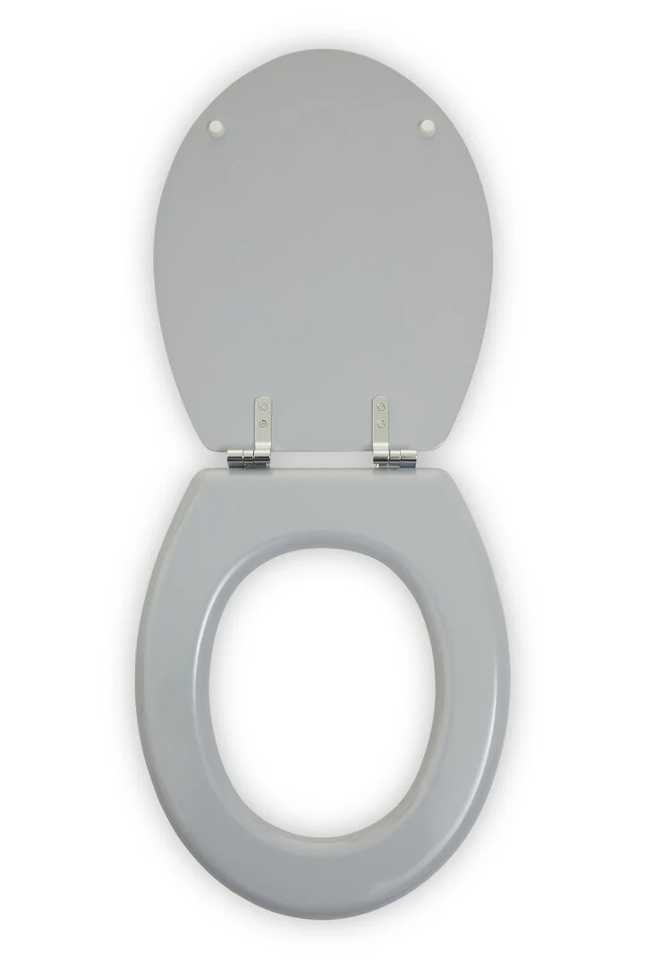 Brooks Matte Grey Toilet Seat - Image 2