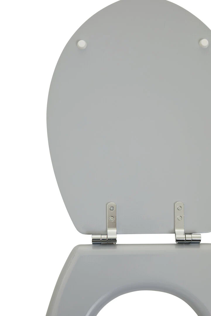 Brooks Matte Grey Toilet Seat - Image 3