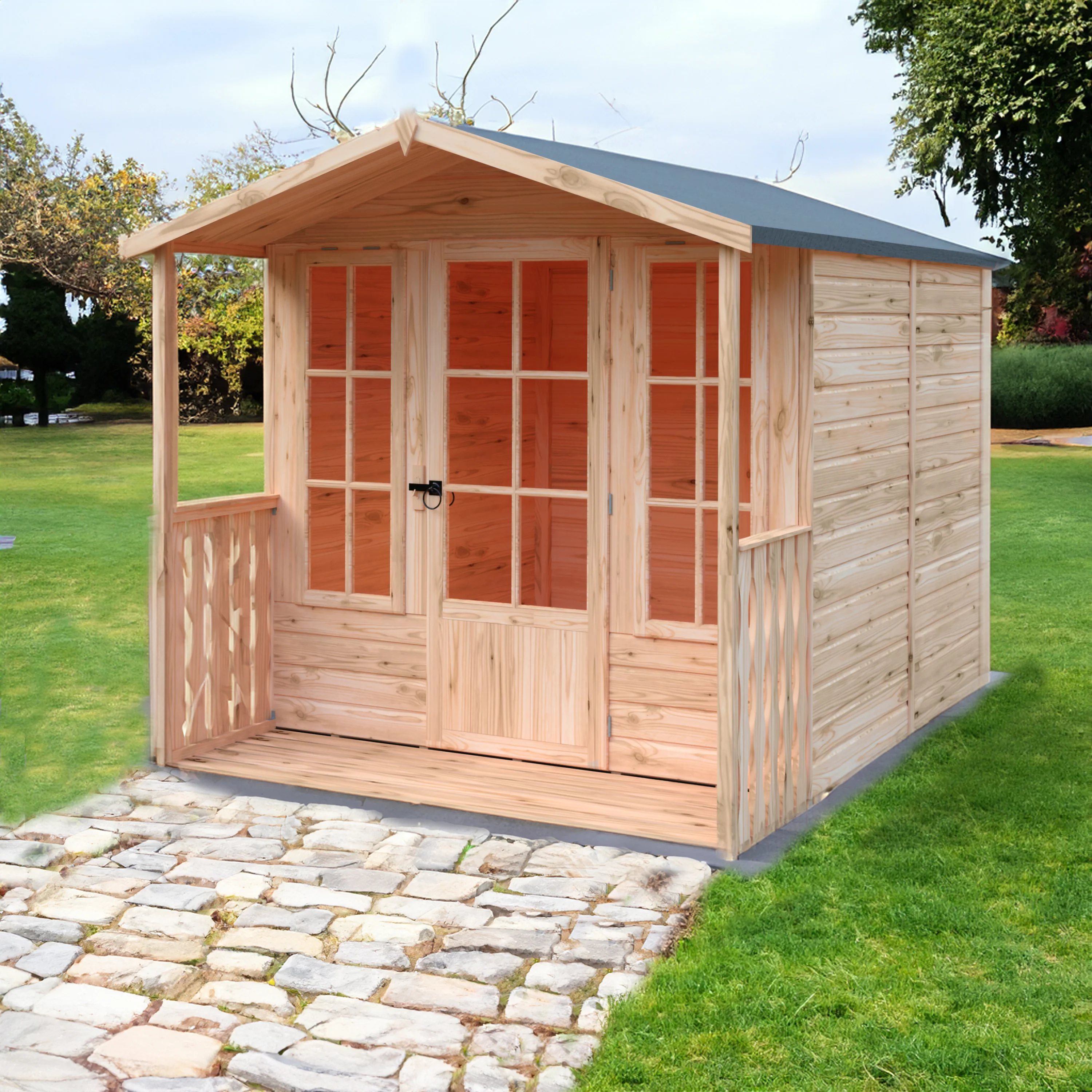 Buckingham & Veranda Summerhouse