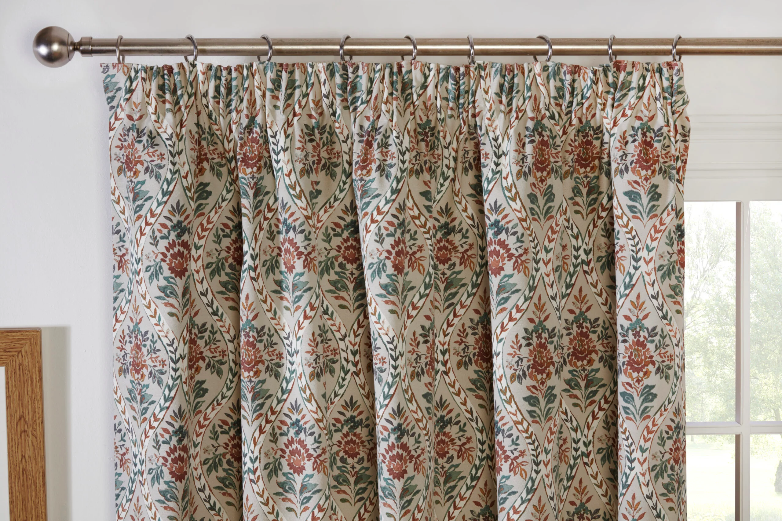 BUTTERMERE AUTUMN 3" PENCIL PLEAT CURTAINS - Image 2