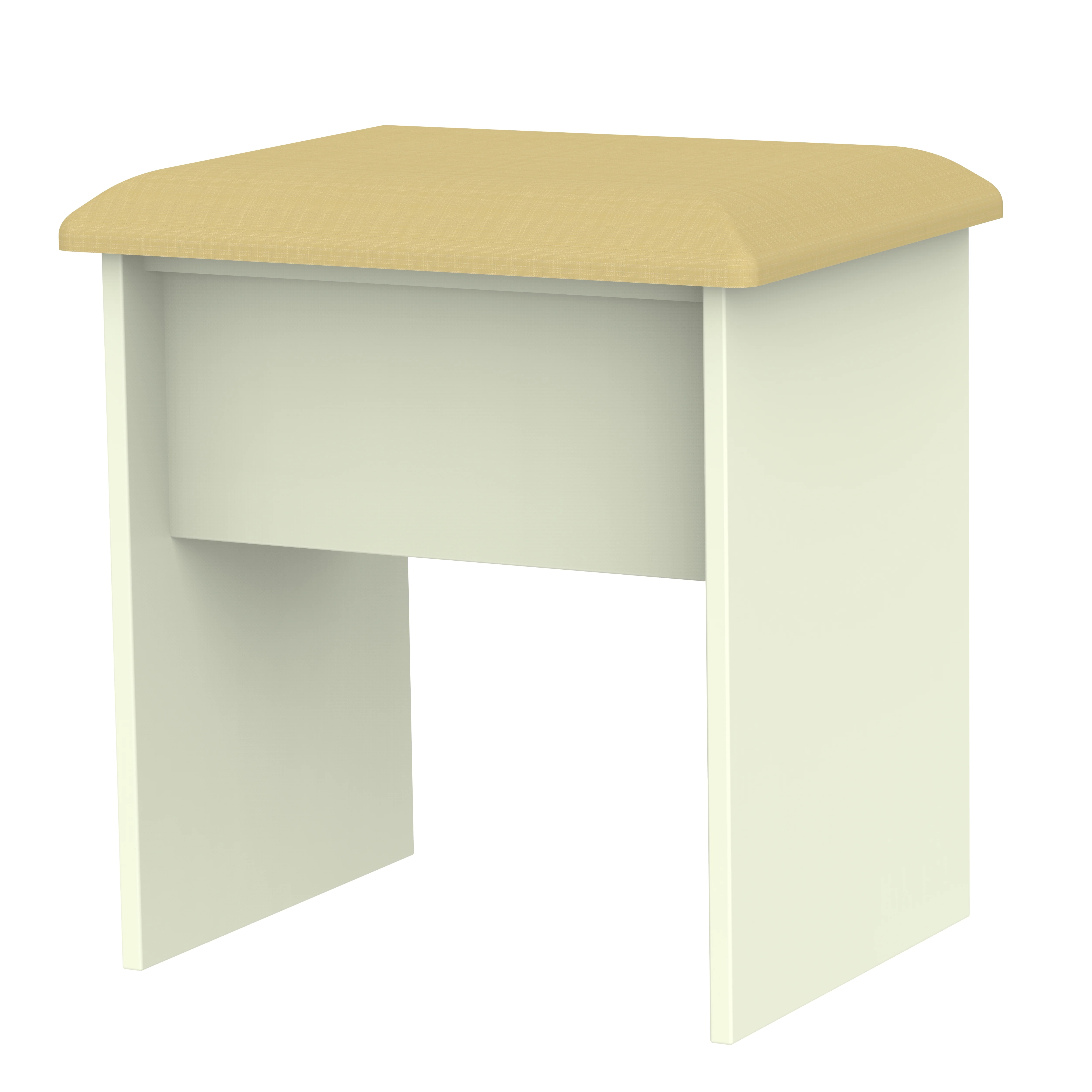 Byland Ready Assembled Stool in Cream Ash & Modern Oak - Image 5