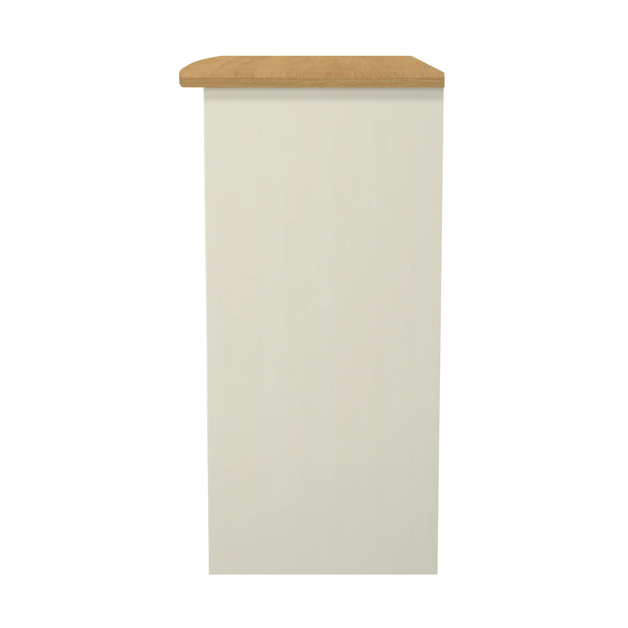 Byland Ready Assembled Vanity in Cream Ash & Modern Oak - Image 6