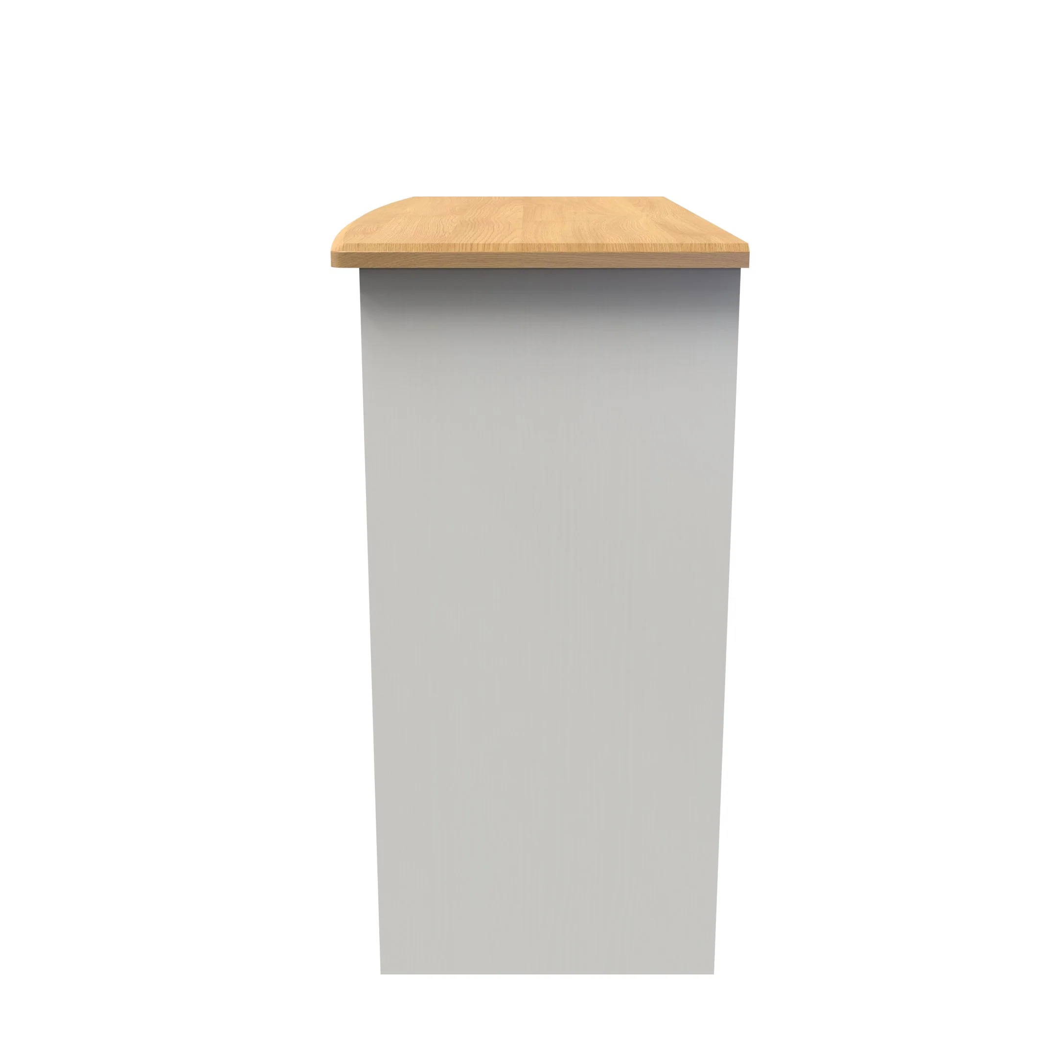 Byland Ready Assembled Vanity in Cream Ash & Modern Oak - Image 7