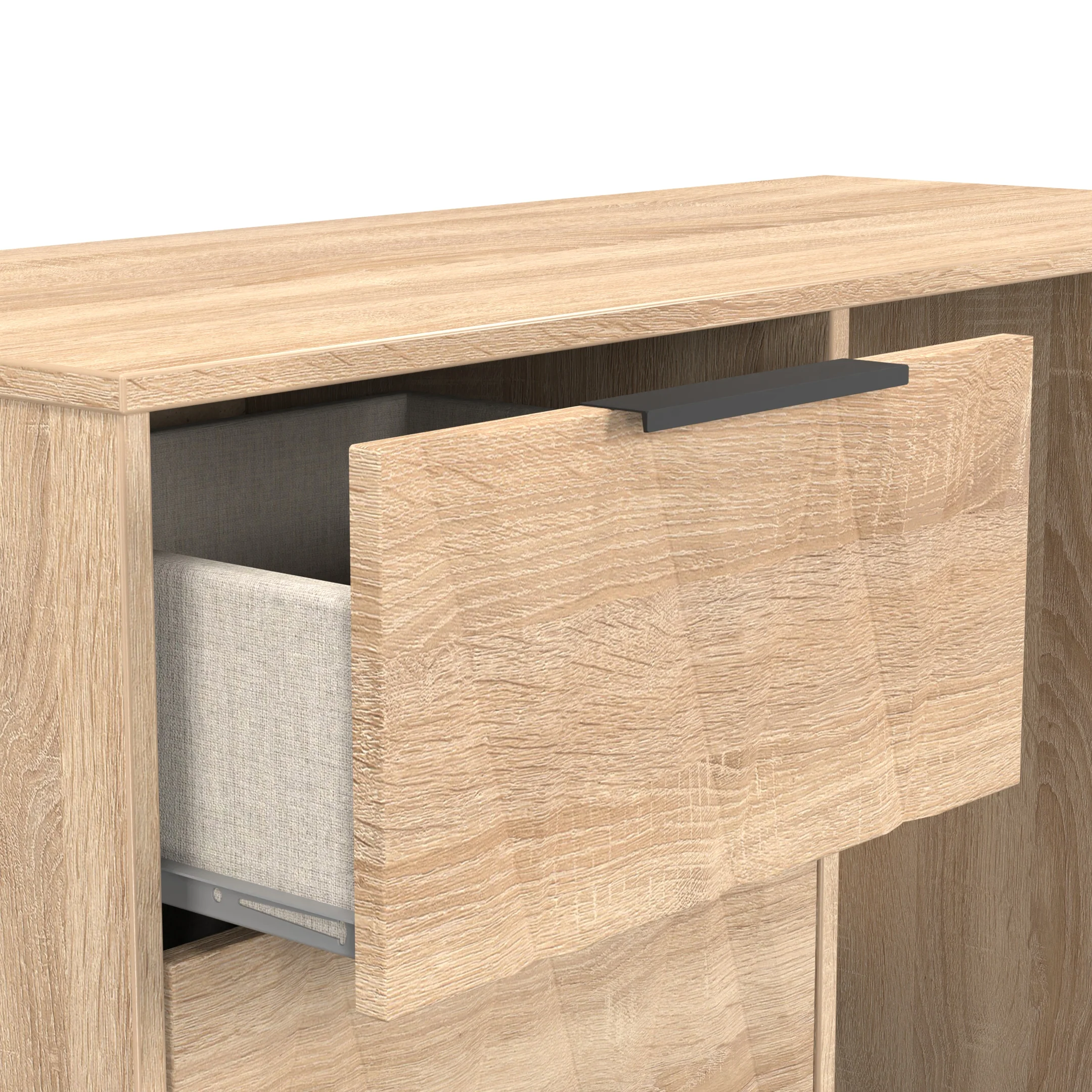Calgary Ready Assembled Vanity in Bardolino Oak - Image 6