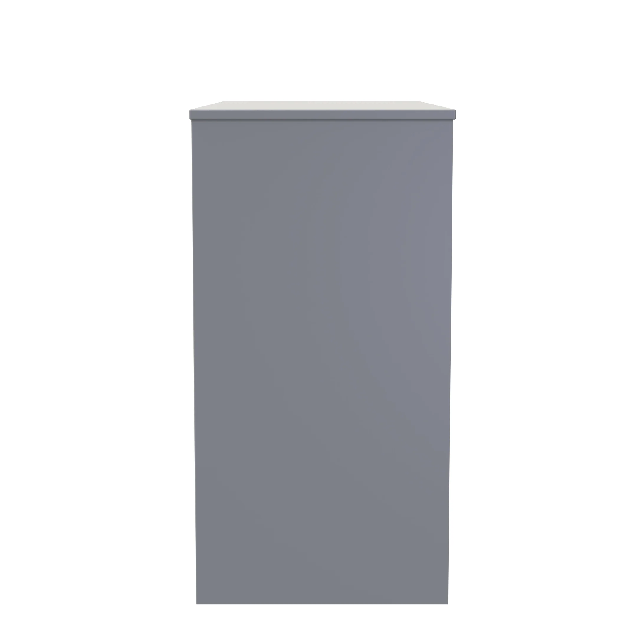 Calgary Ready Assembled Vanity in White Matt & Dusk Grey - Image 2