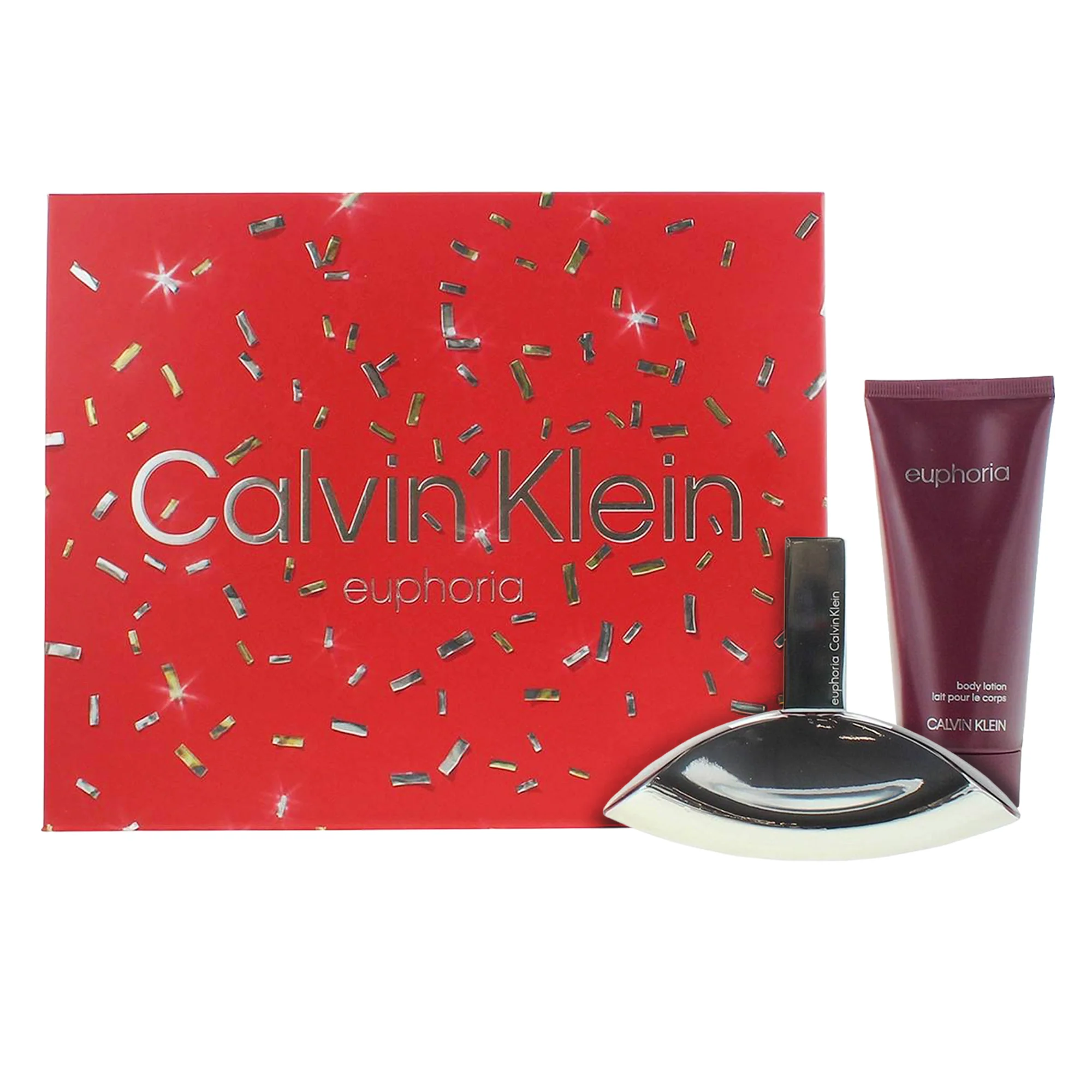 Calvin Klein Euphoria 2 Piece Gift Set: Eau de Parfum 100ml - Body Lotion 100ml - Image 6