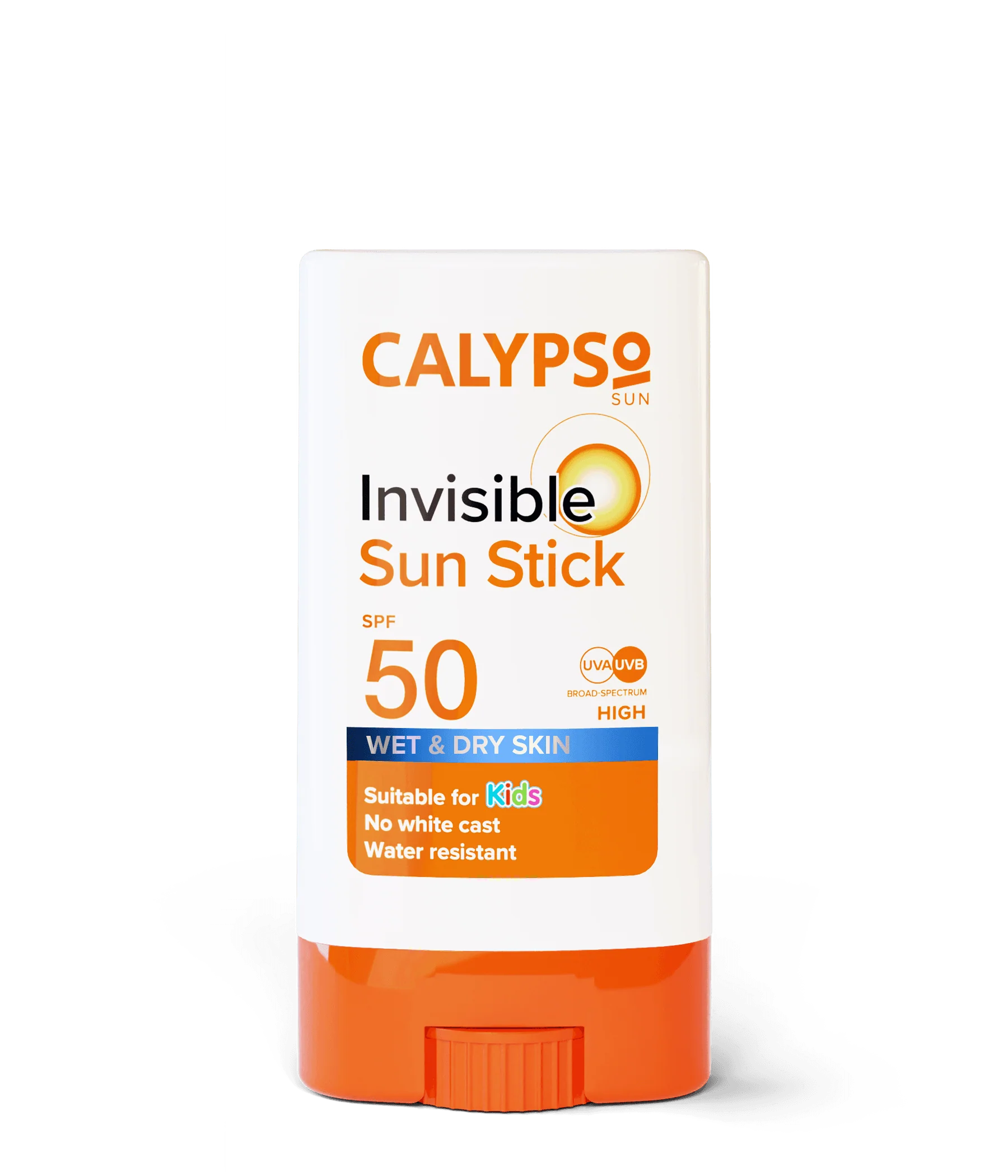 Calypso Invisible Sun Stick  Wet & Dry Skin SPF50