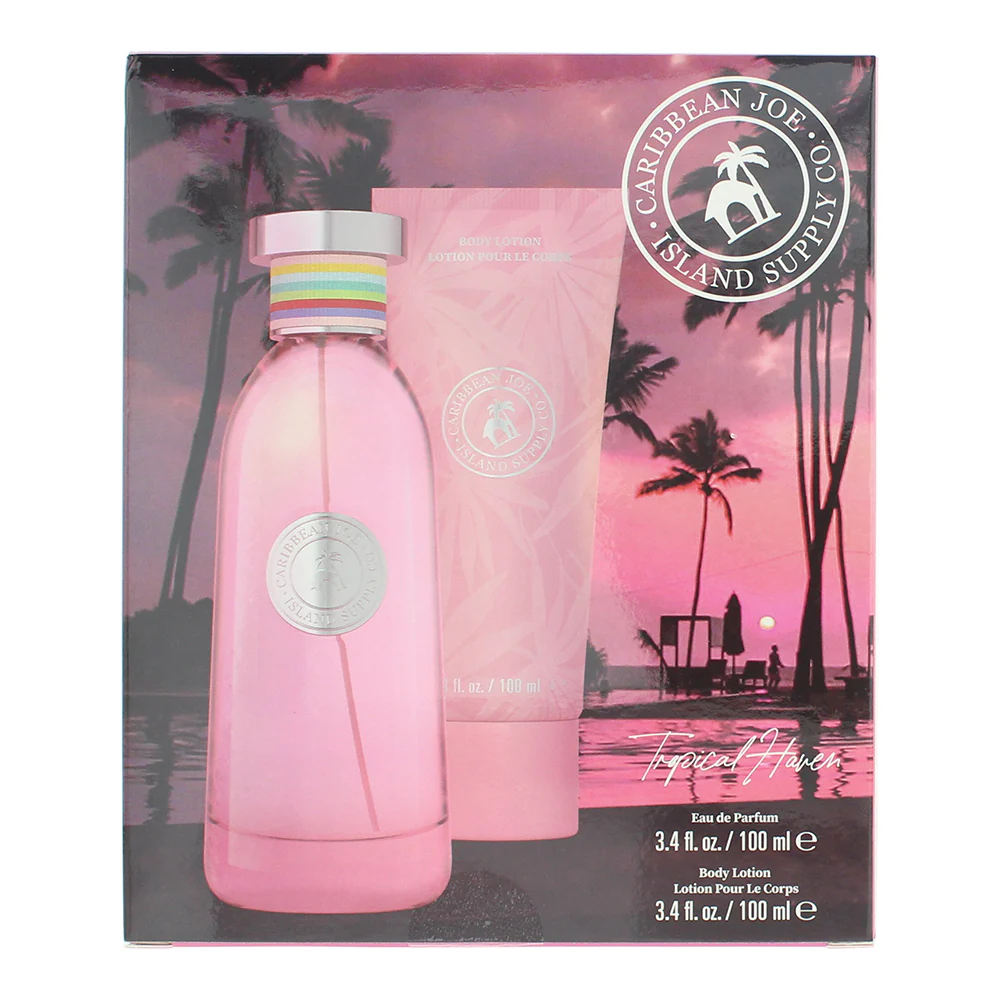 Caribbean Joe Island Supply Tropical Haven Photobox 2 Piece Gift Set: Eau De Parfum 100ml - Image 3