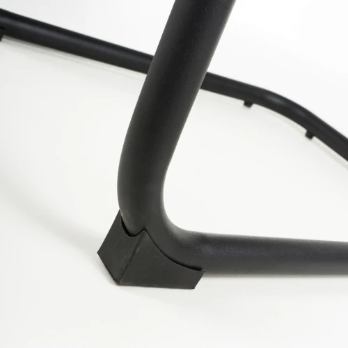 Carlisle Leather Effect Black Dining Chair - Image 12