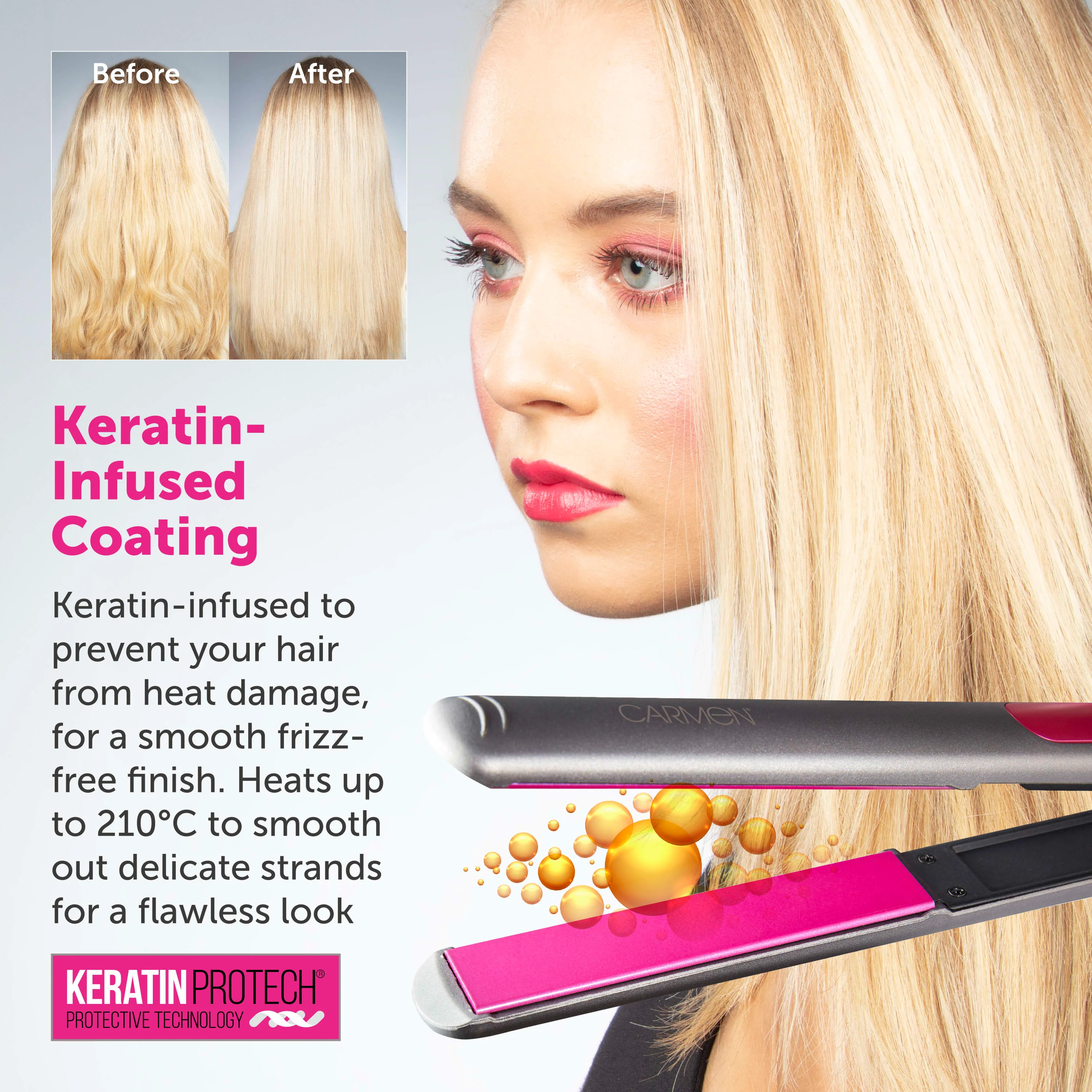 Carmen Neon Gift Hair Dryer & Straightener - Image 6