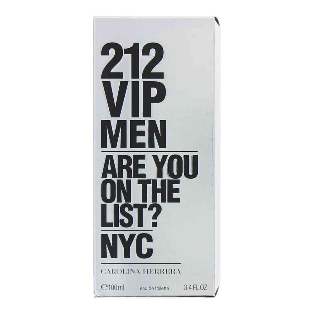 Carolina Herrera 212 Vip Men Eau De Toilette 100ml - Image 3
