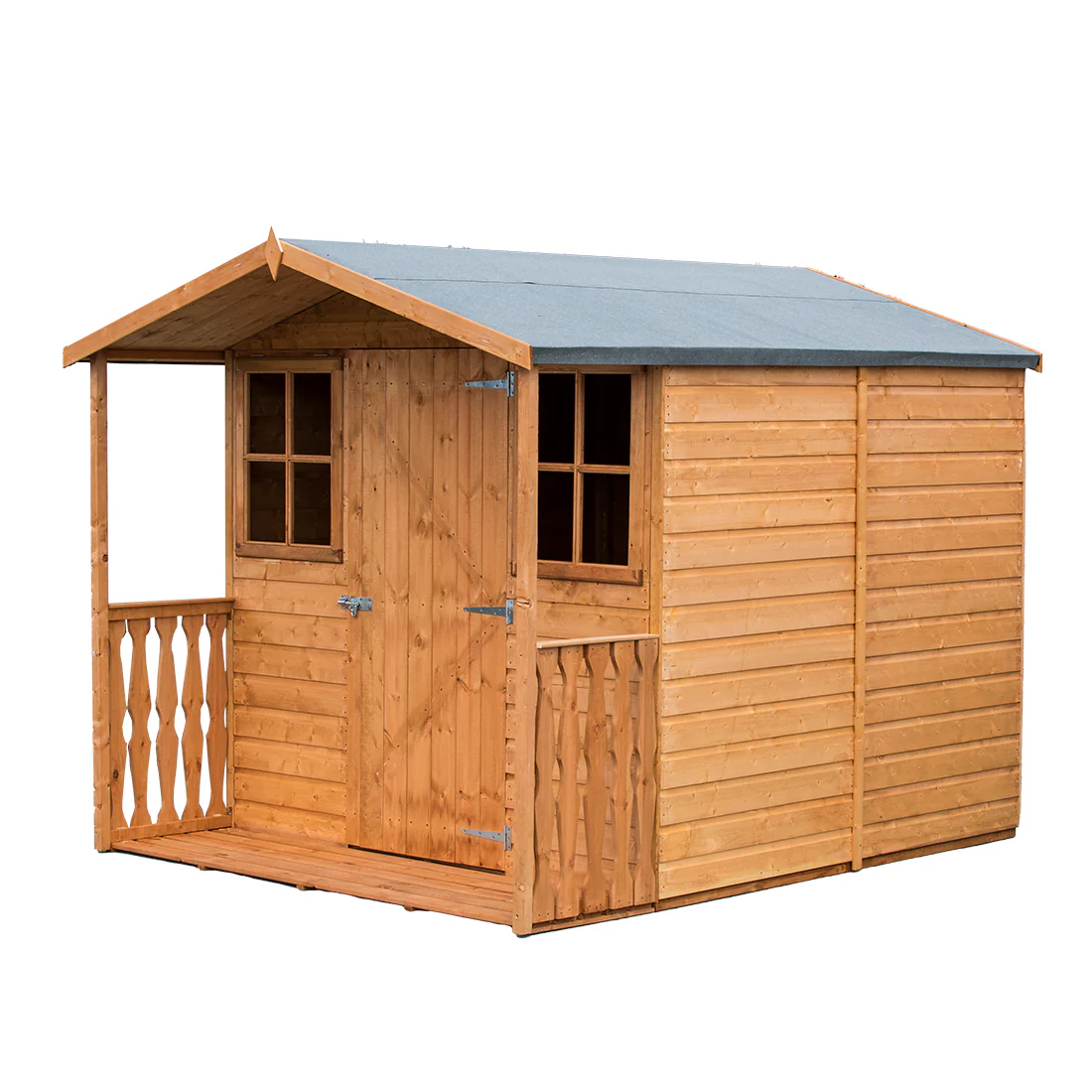 Casita With Verandah Shiplap Apex Shed - Image 4