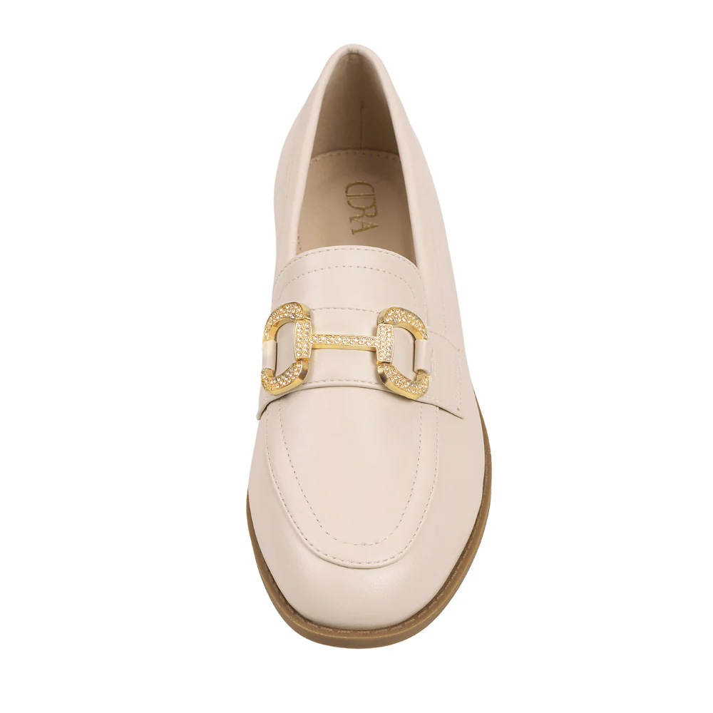 Casual Closed Toe Slip-on Horsebit PU Loafer - Image 5
